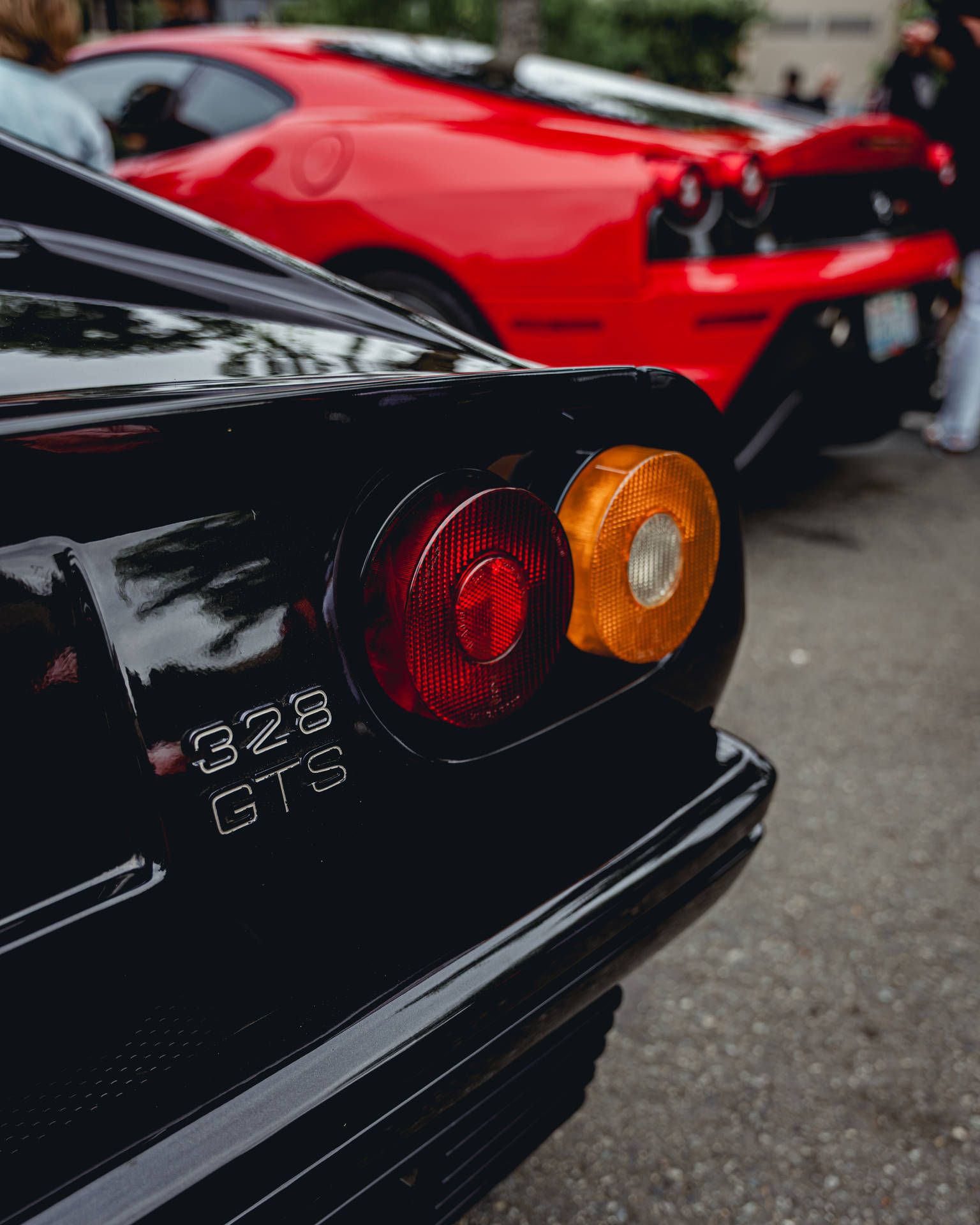 1536x1920 Download 4k Ferrari 328 Gts Rear Lights Wallpaper