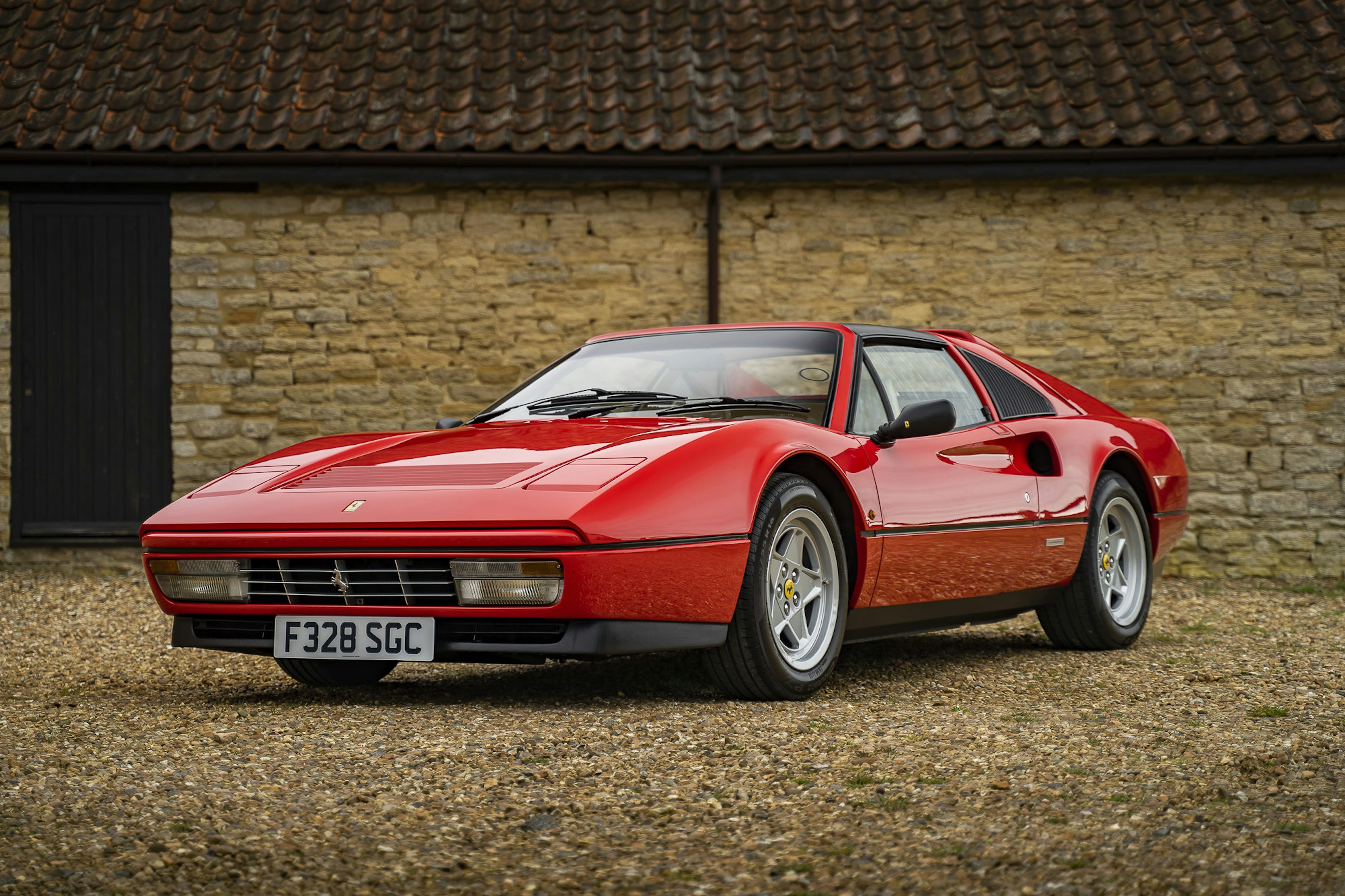 3840x2559 FERRARI 328 GTS by Auction in Newport Pagnell, UK, United Kingdom