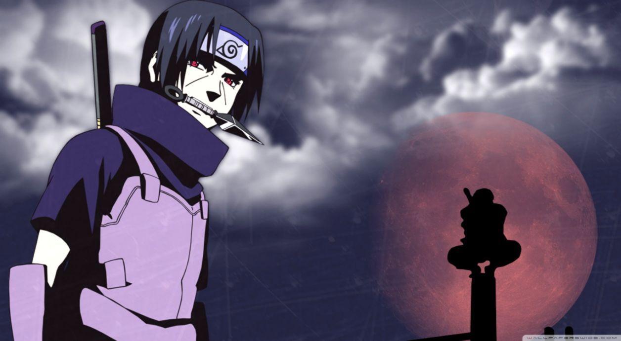 1256x691 Itachi HD Wallpaper