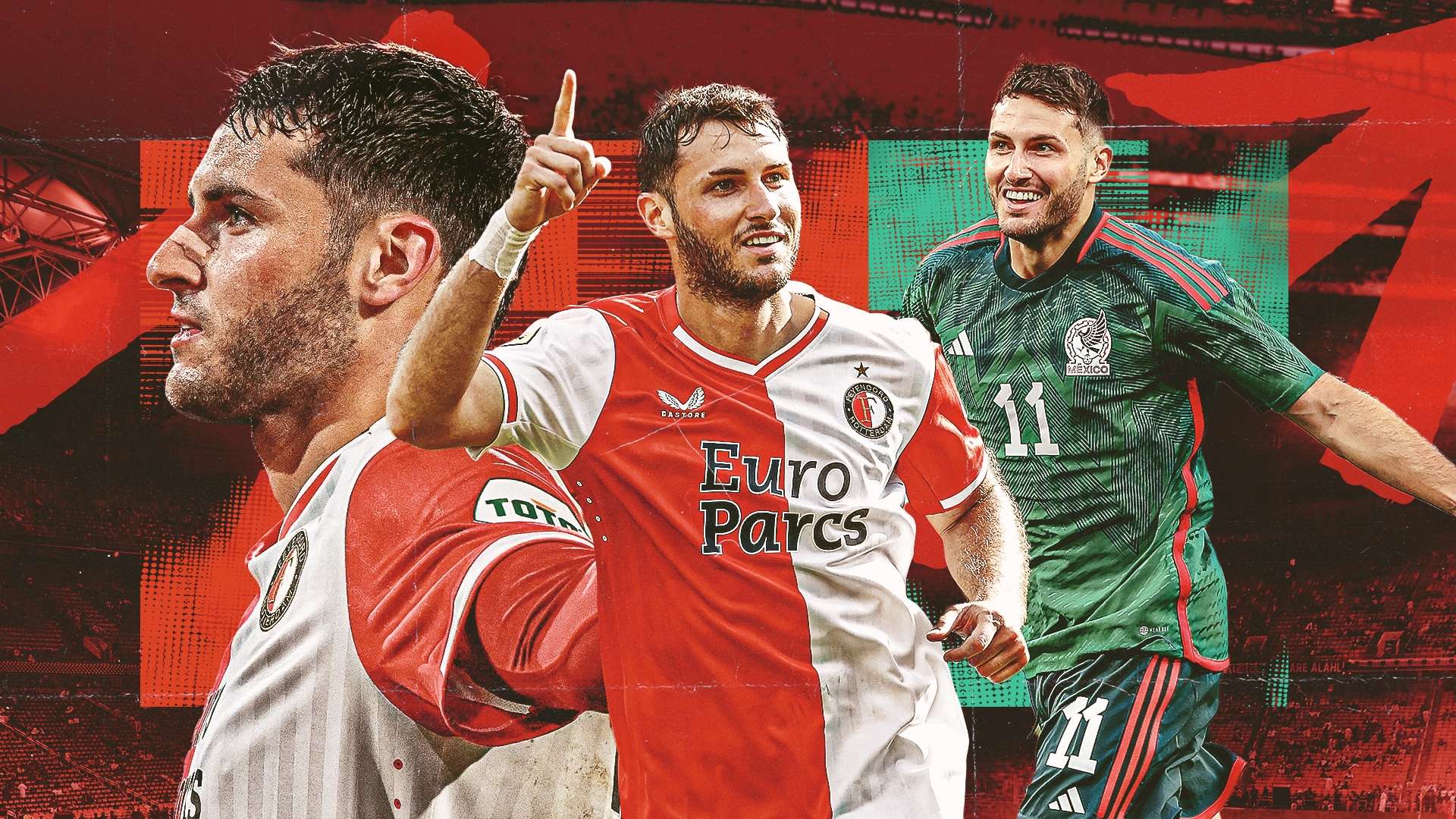 1920x1080 Santiago Gimenez: Is Feyenoord's Mexican goal machine ready for a move to one of Europe's elite?. Goal.com US