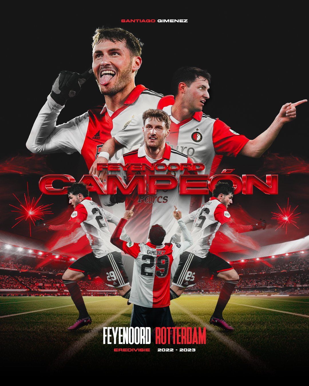 1080x1350 Santiago Gimenez Wallpaper