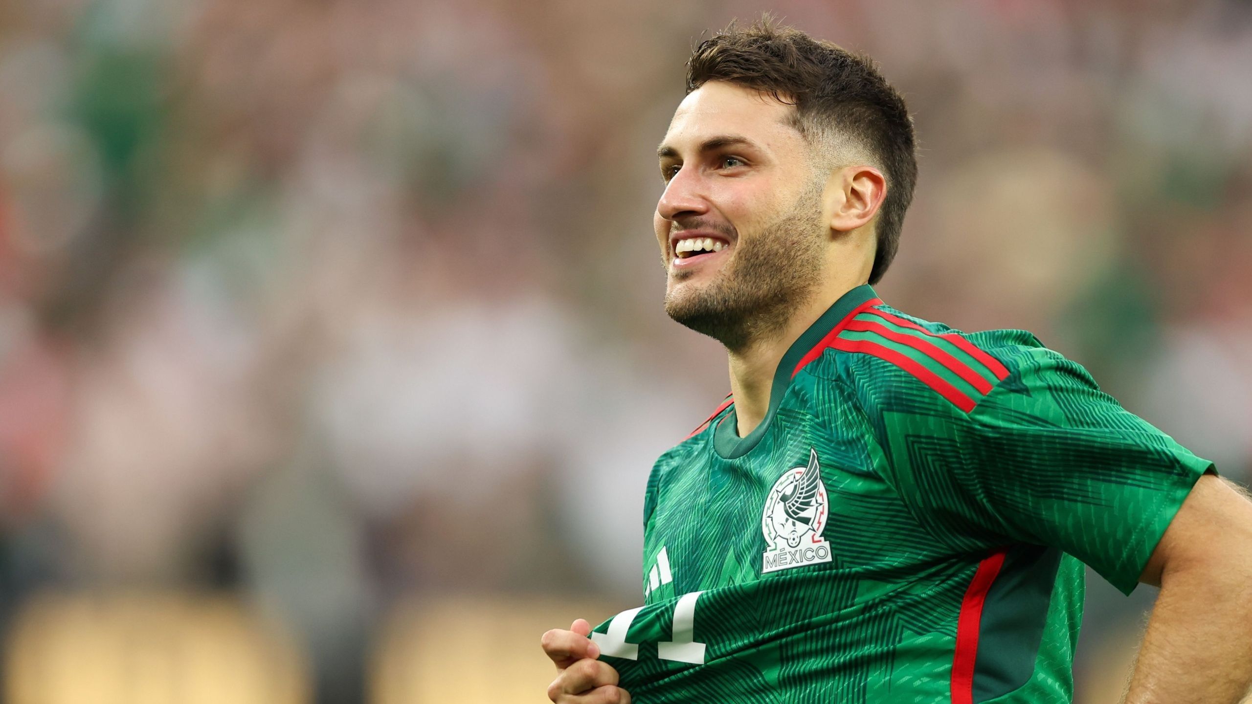 2560x1440 The Premier League scouts Santiago Giménez's signing