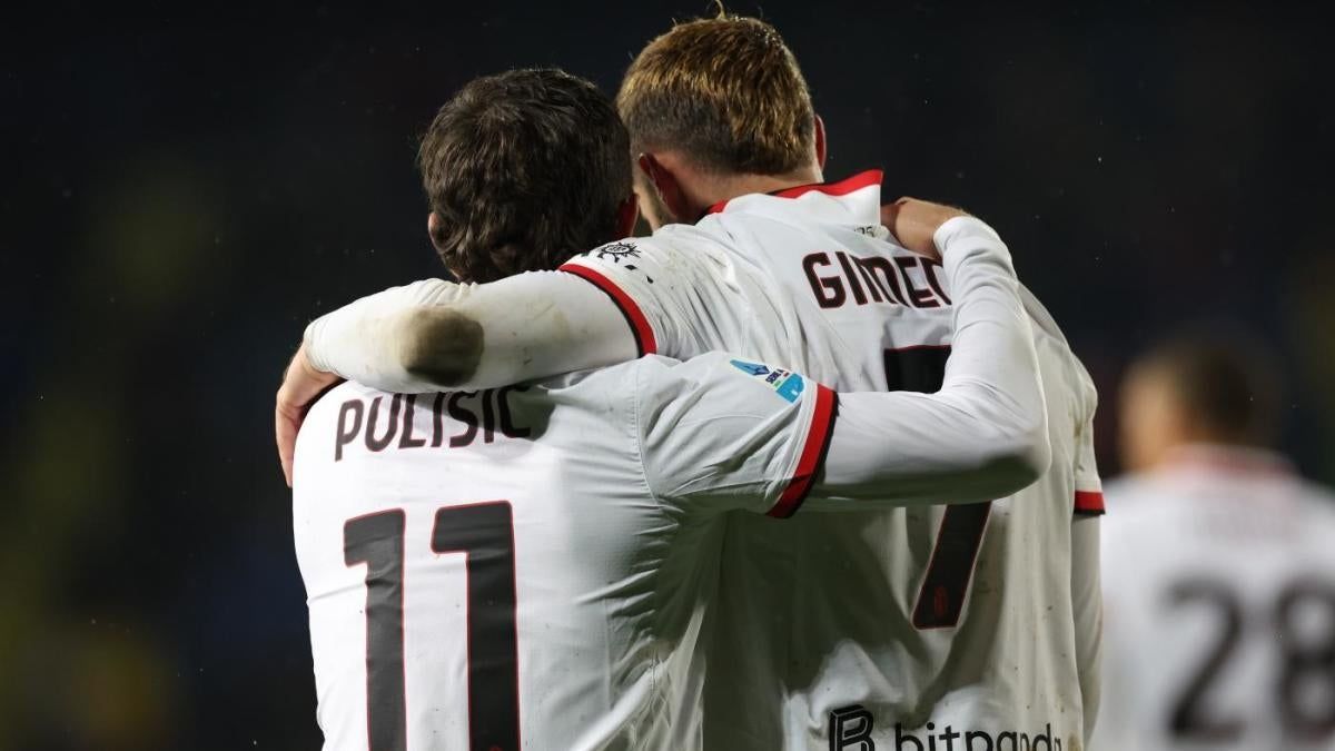 1200x675 WATCH: USMNT's Christian Pulisic, Mexico's Santiago Gimenez connect on AC Milan's golazo vs. Empoli