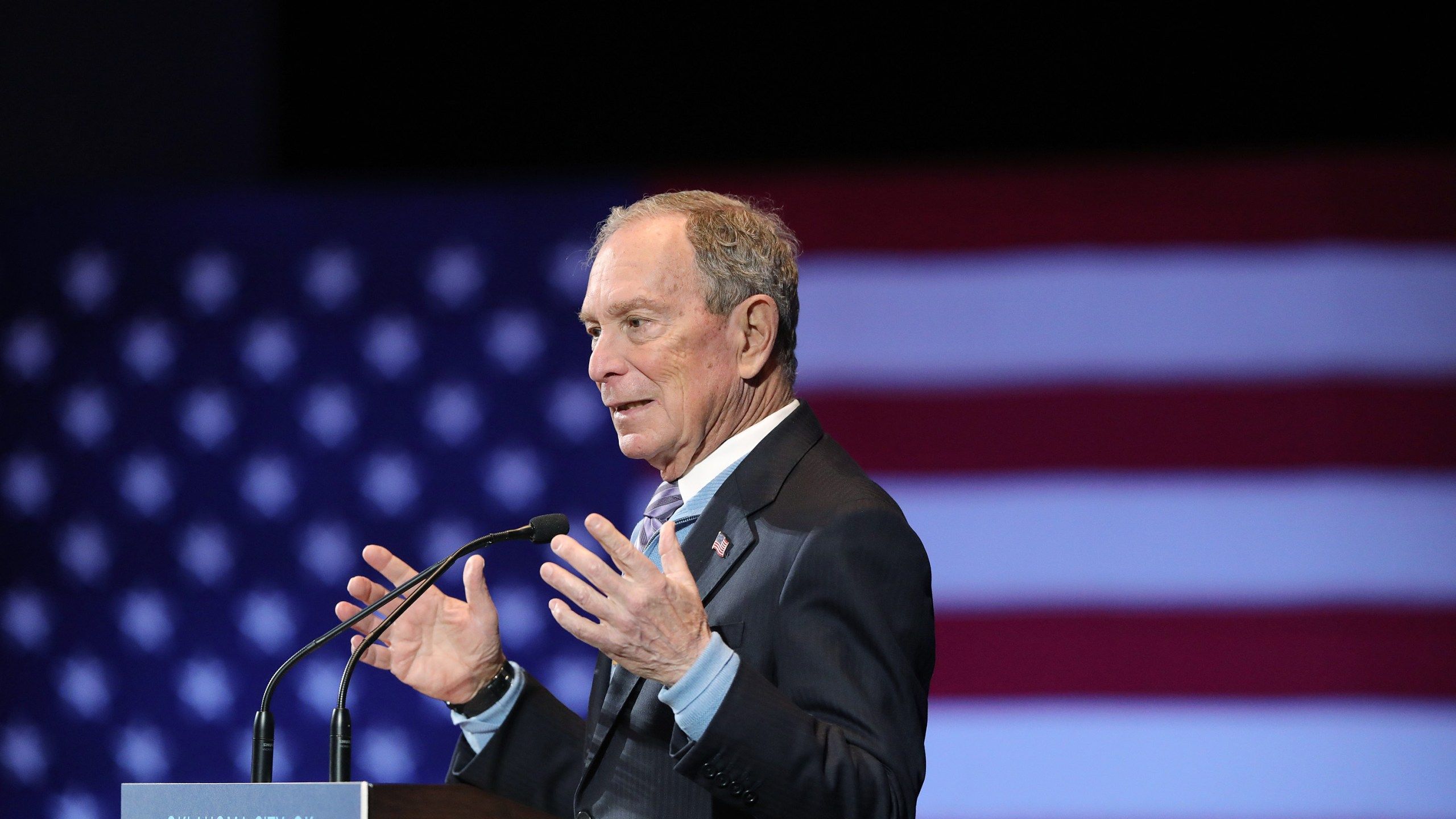 2560x1440 Democratic presidential hopeful: Michael Bloomberg