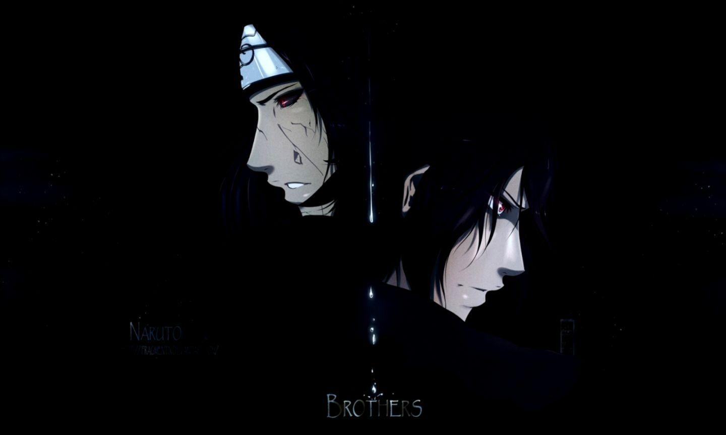 1440x863 Uchiha Itachi And Sasuke HD Wallpaper. Full HD Wallpaper