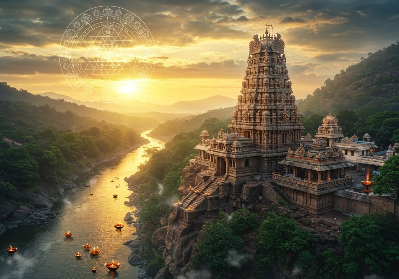 1280x896 Srisailam Temple: Abode of Shiva and Shakti, Significance, and Travel Guide's Biggest Dashakarma Bhandar