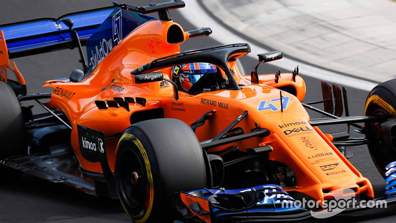 1280x720 Lando Norris, McLaren MCL Hungaroring 2018. Motor1.com Photo