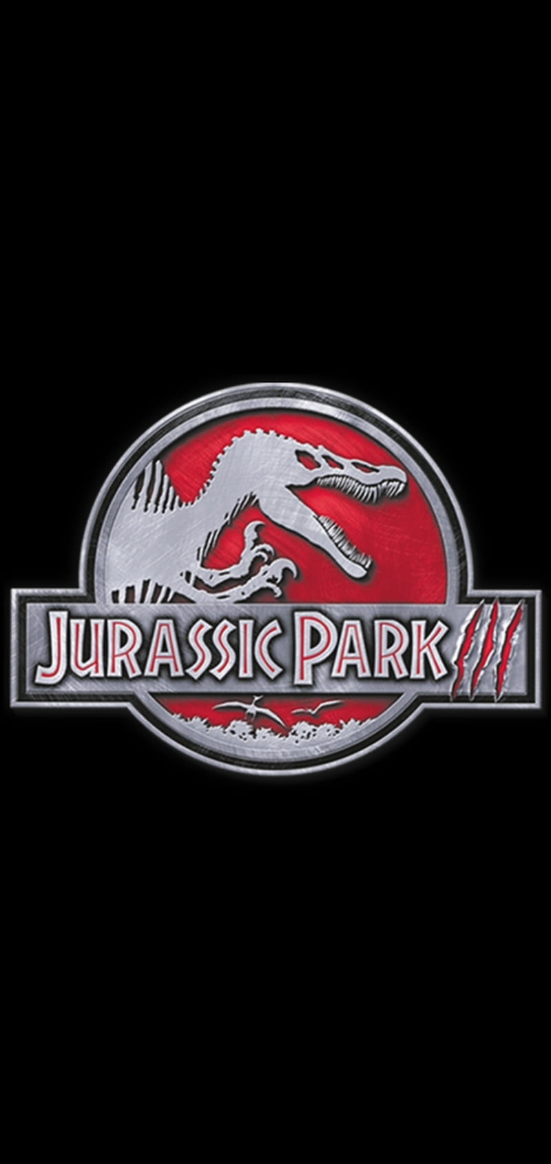 800x1689 Jurassic Park III, dinosaur, jurassic park, jurassic park logo, HD phone wallpaper