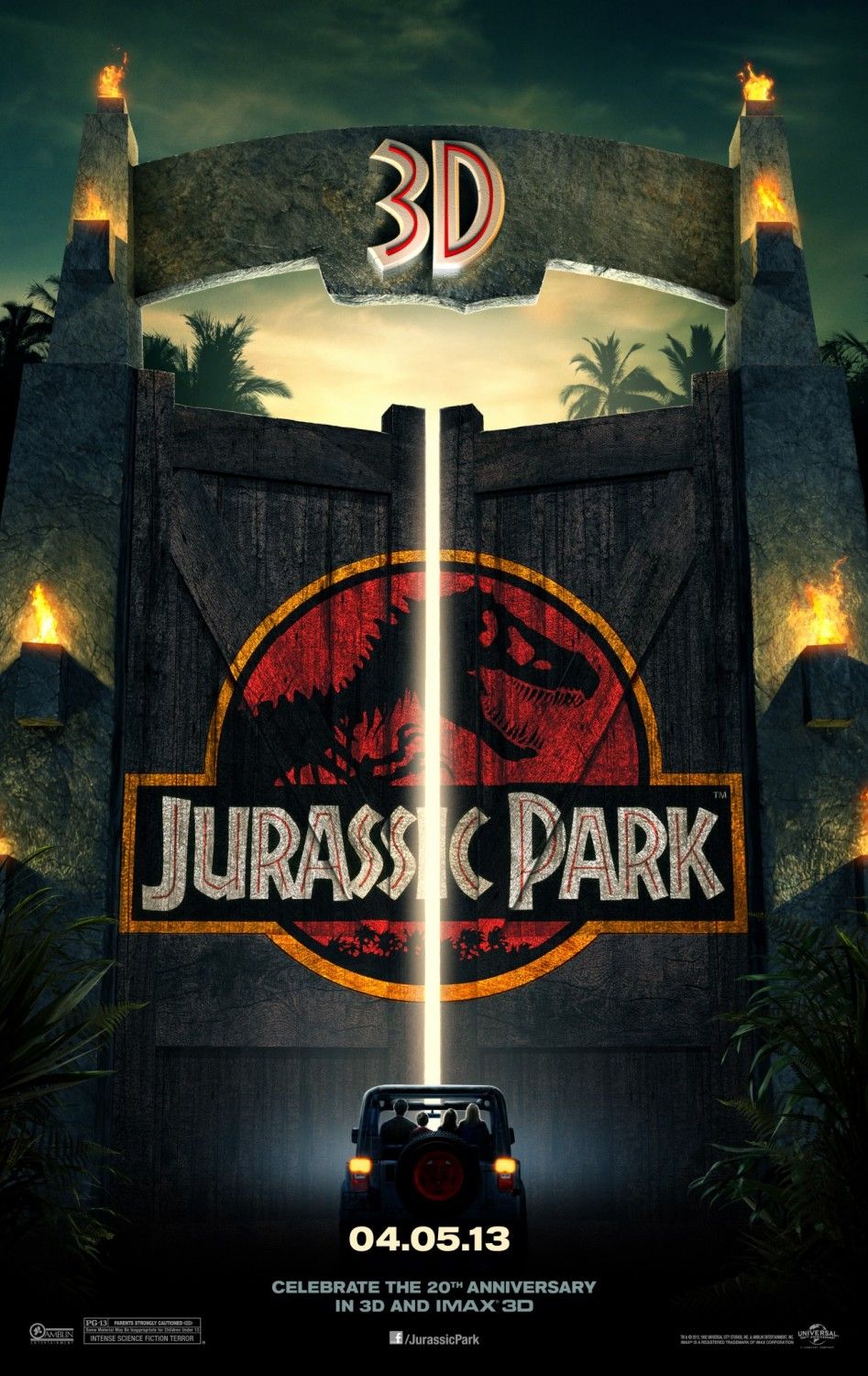 947x1500 Jurassic Park ( of 3): Extra Large Movie Poster Image