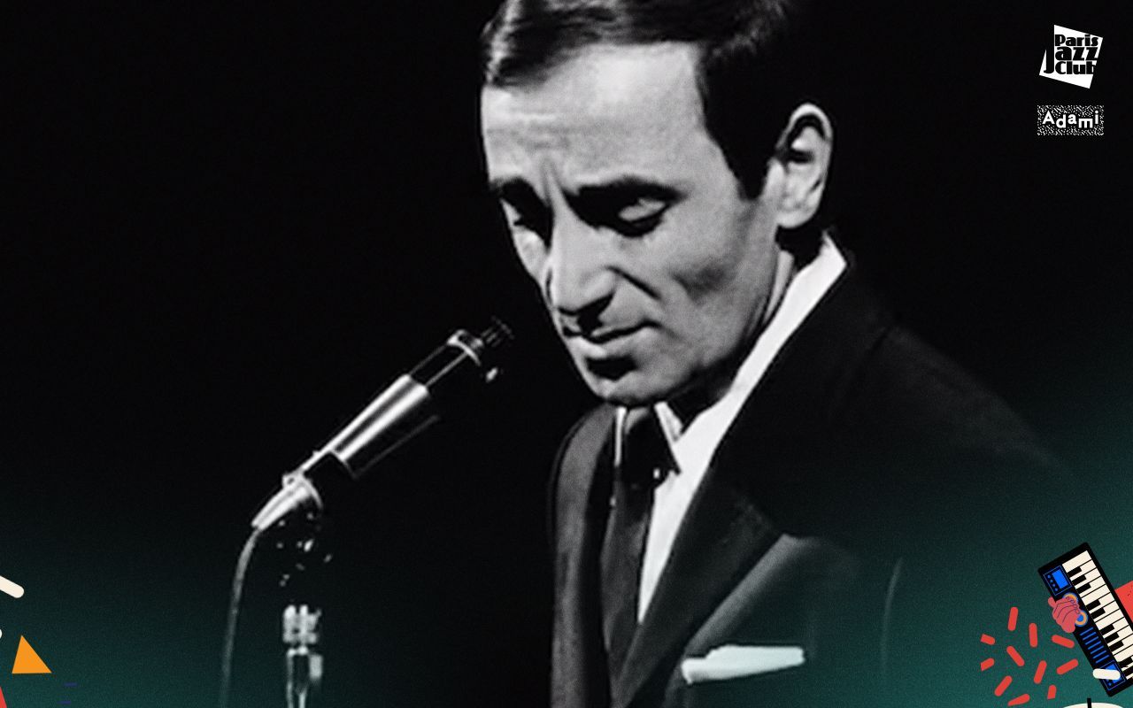 1280x800 Charles Aznavour In Jazz. Wednesday October, 23rd 2024:00 PM Bal Blomet. Concert. Paris Jazz Club