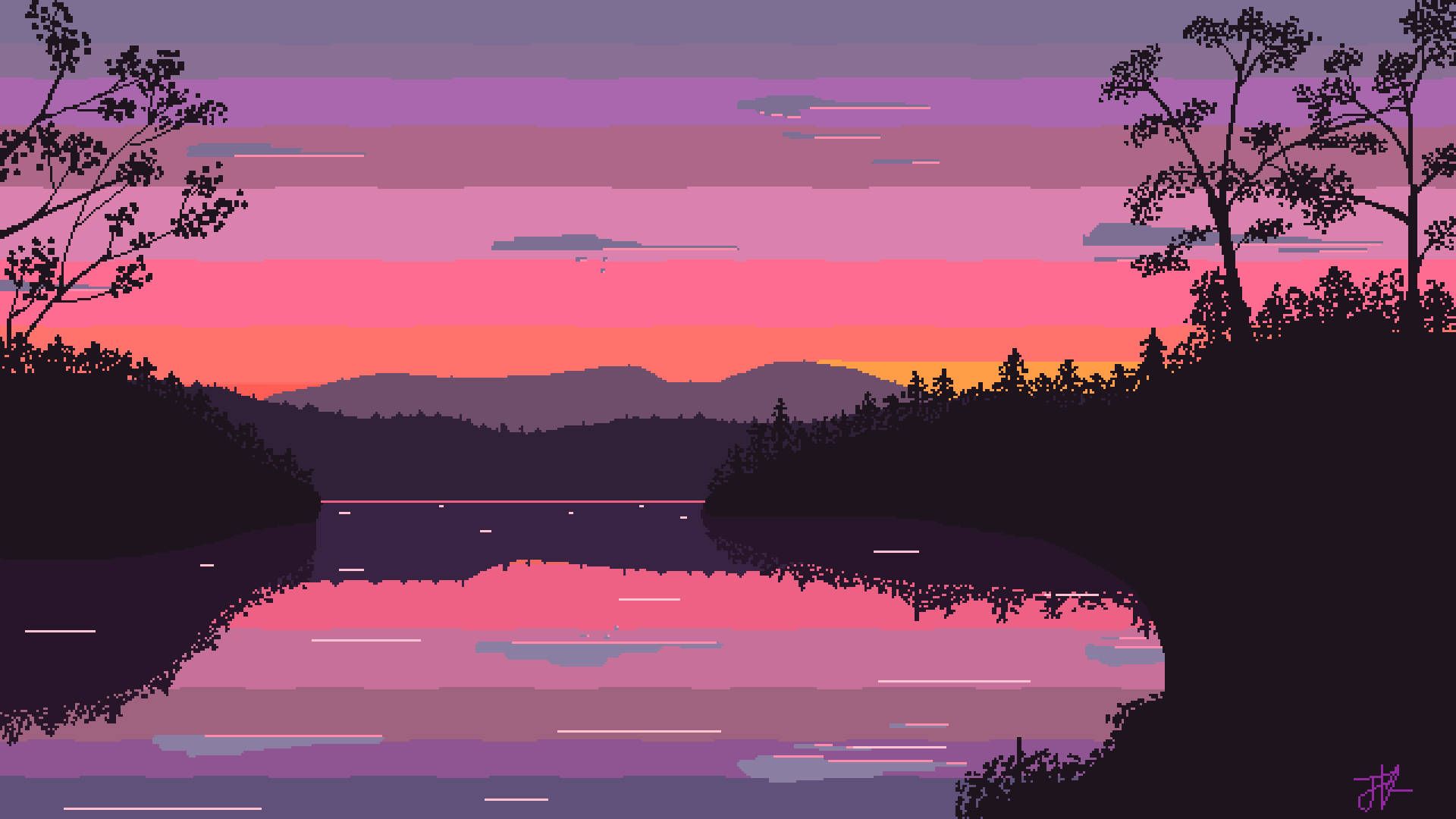 1920x1080 Download Pixel Art Wallpaper