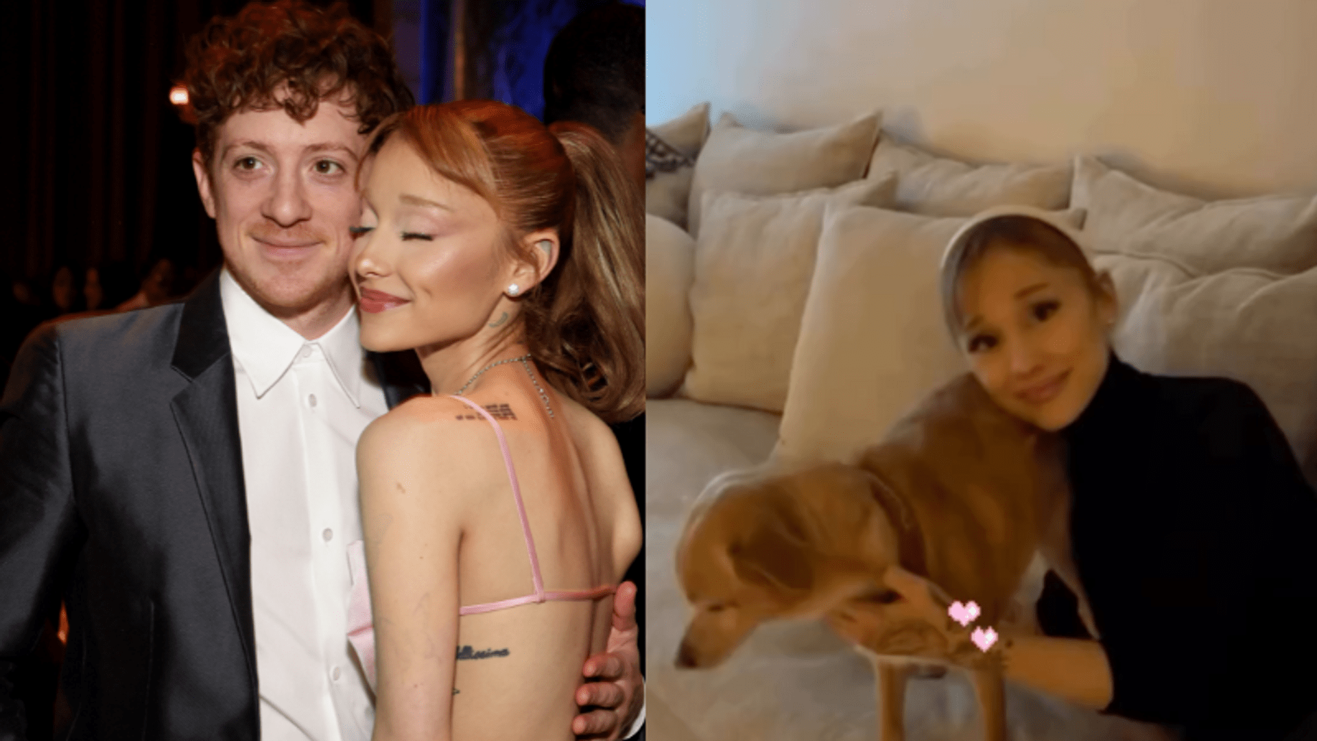 1920x1080 Ariana Grande and Ethan Slater celebrate their first Christmas together