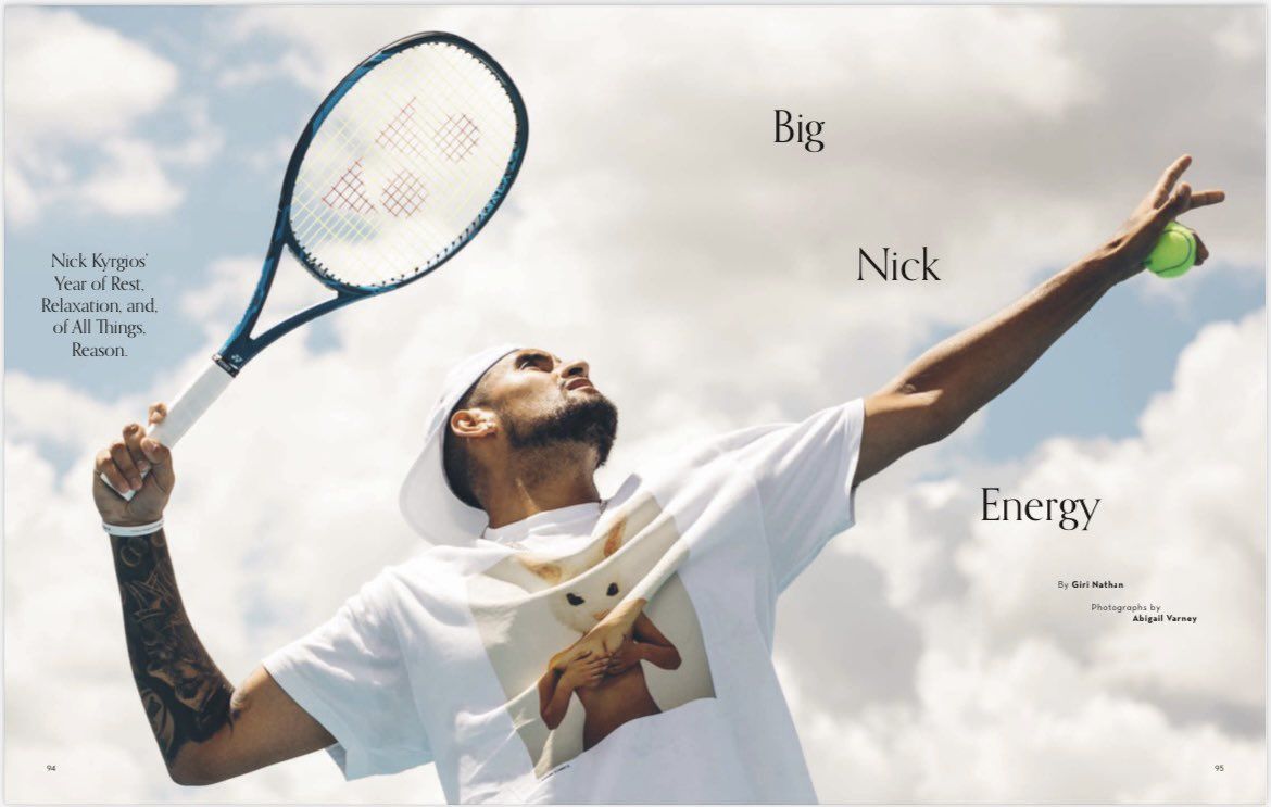 1170x743 Post by Nicholas Kyrgios on X: Sheesh