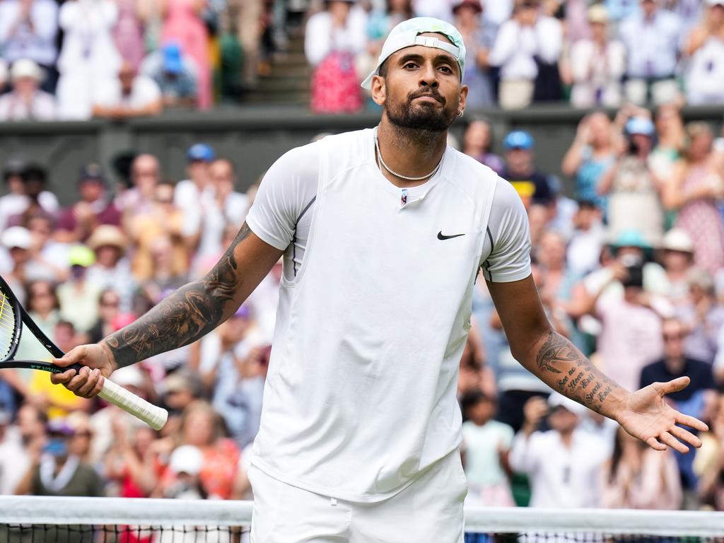 1024x768 Wimbledon Nick Kyrgios beats Brandon Nakashima, on court behaviour