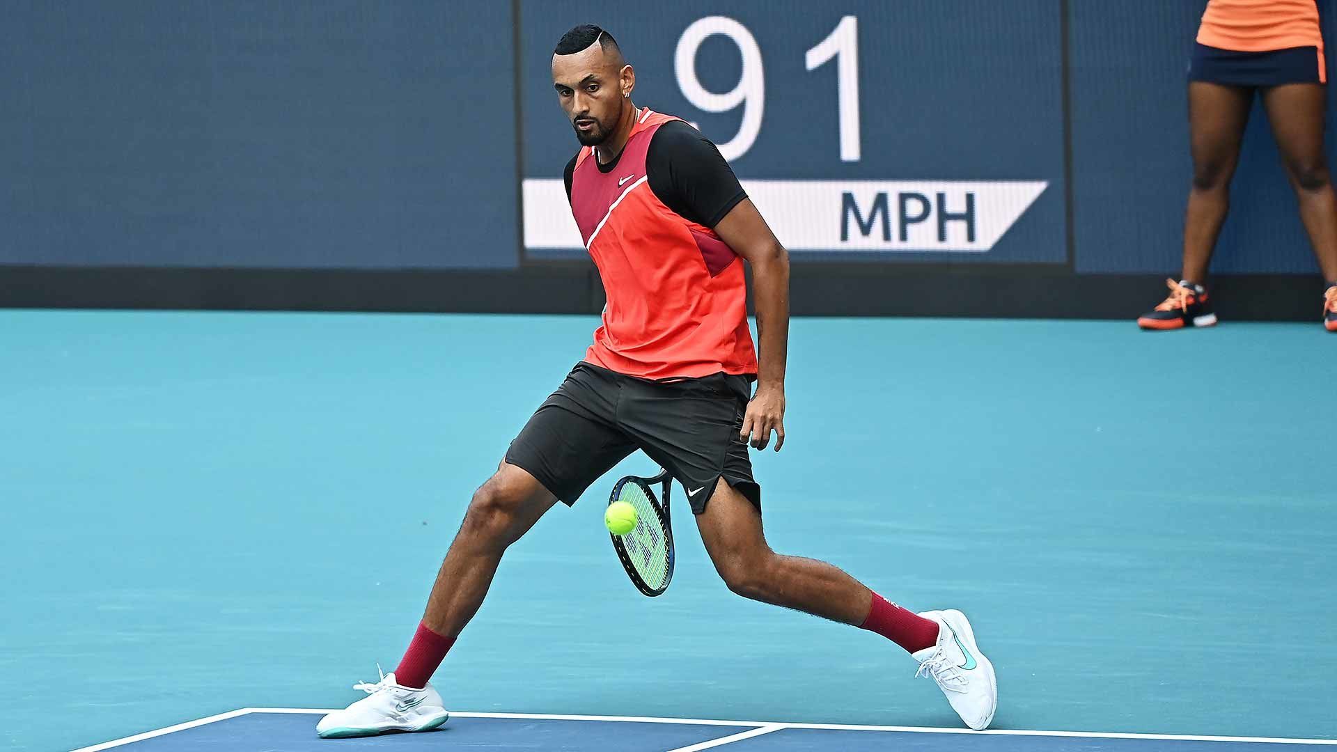 1920x1080 Nick Kyrgios' Uncontrollable Rant at the Chair Umpire in Miami Open 2022