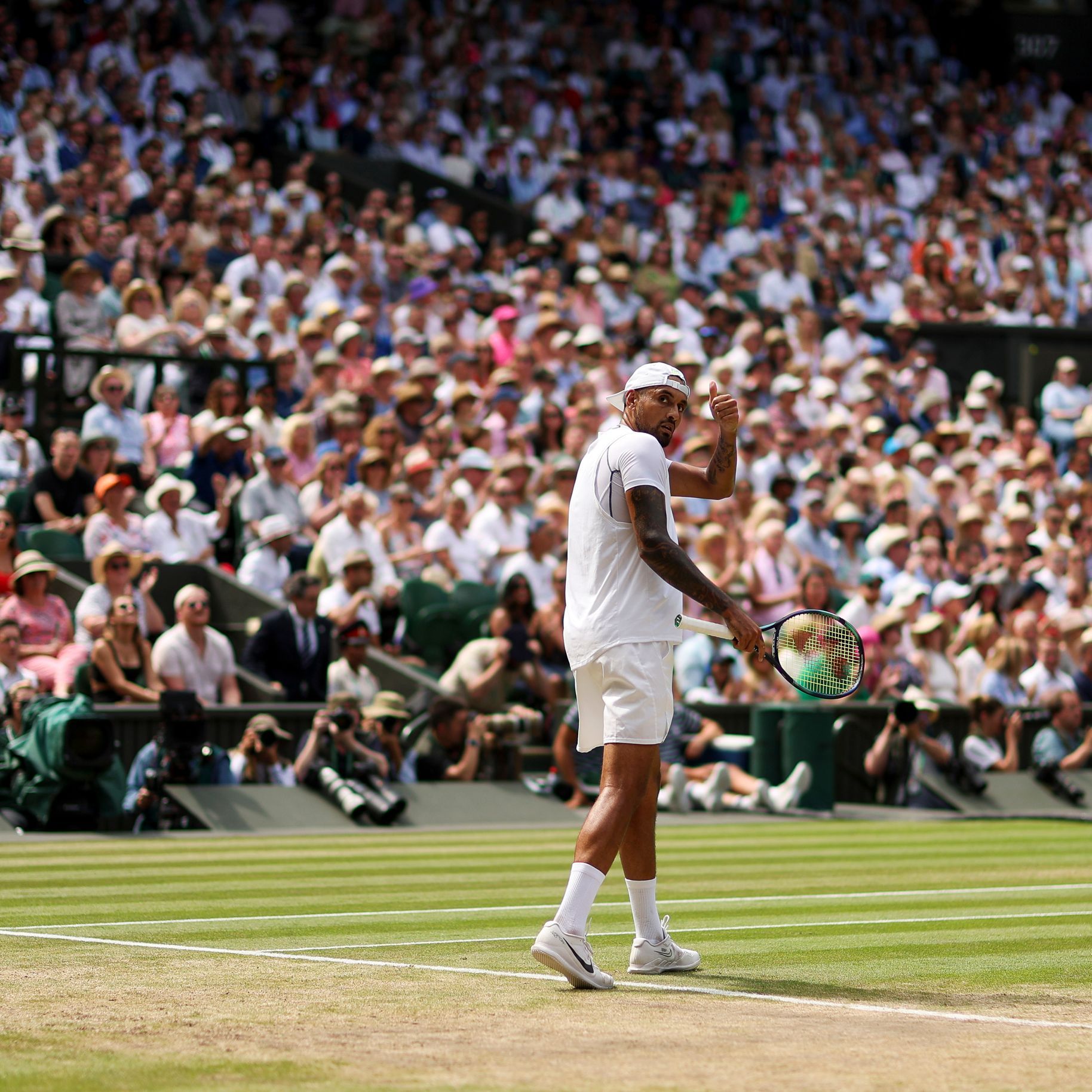 1828x1828 Nick Kyrgios Does What He Wants. At Wimbledon, It Wasn't Enough. The New Yorker