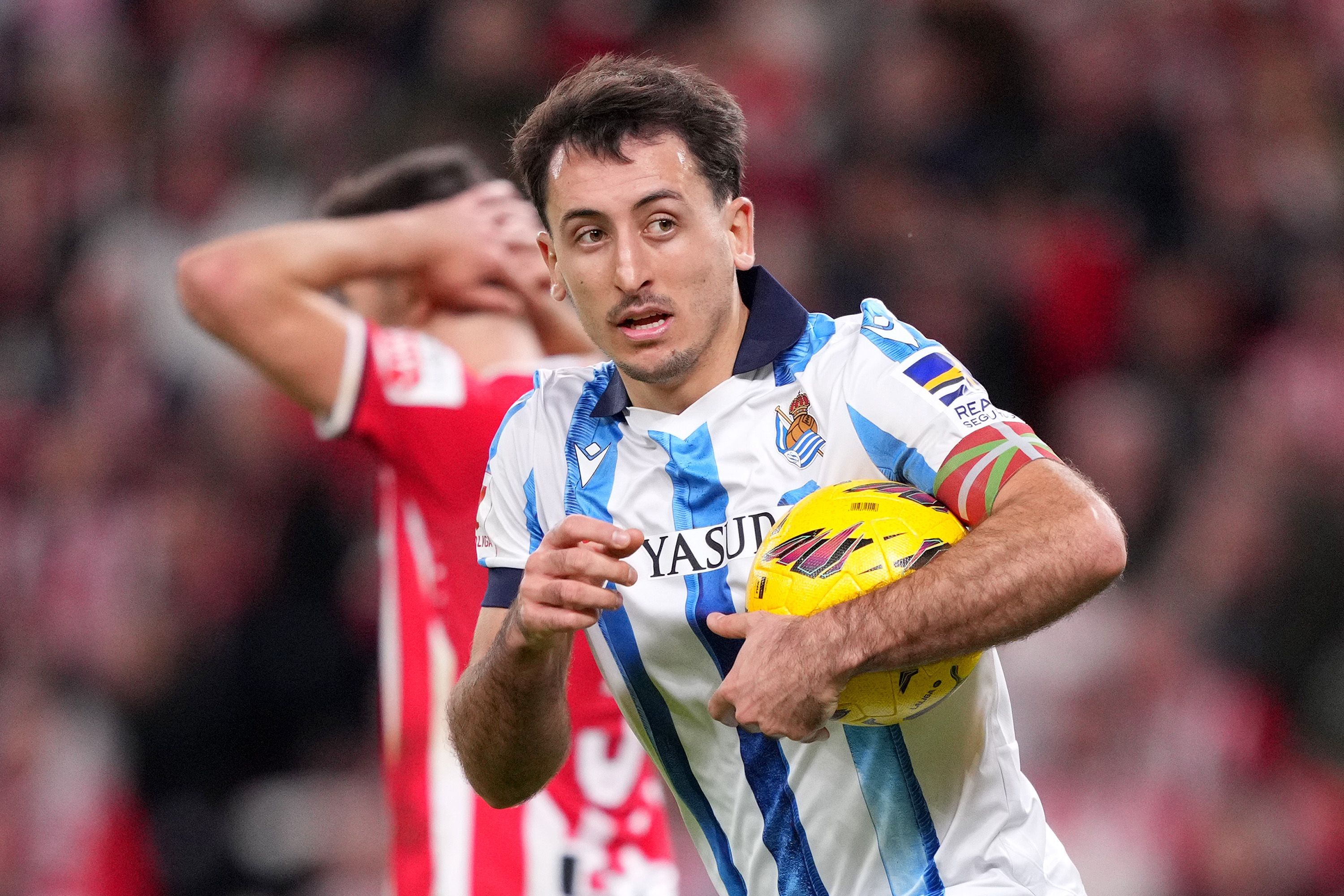 3000x2000 Mikel Oyarzabal injury latest ahead of Real Sociedad vs PSG Spanish Football News