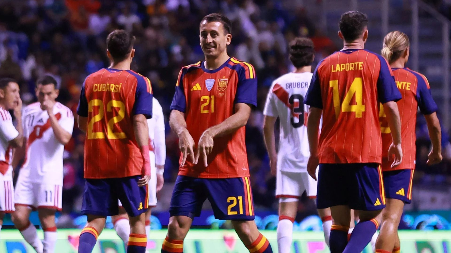 1920x1080 Six In A Row For Mikel Oyarzabal! Spain Striker's Hot Streak Continues As World Cup Favourites Claim Convincing Warm Up Win Over Peru
