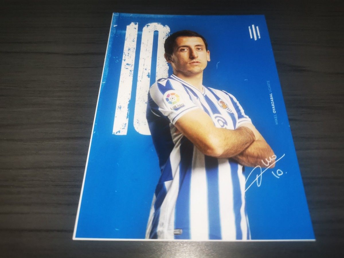 1200x900 Mikel Oyarzabal Unsigned Real Sociedad Club autograph card