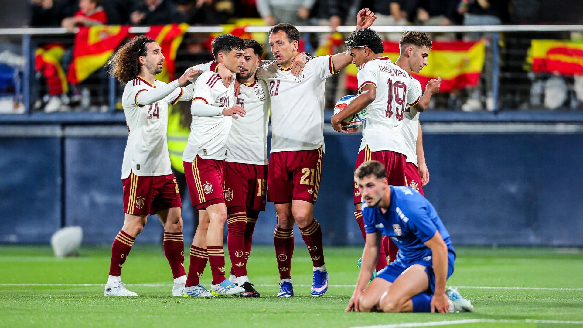 1920x1080 Mikel Oyarzabal Scores Brace As Spain Dominates Serbia