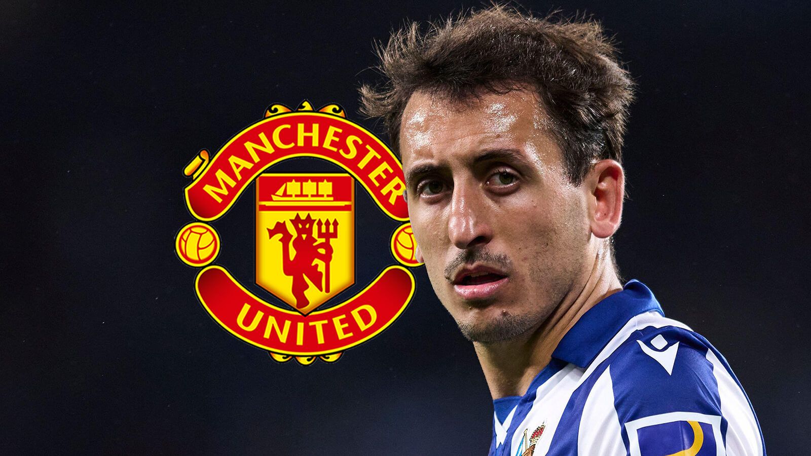 1600x900 Man Utd transfer news: Officials fly to Spain for Oyarzabal signing as shock midfield deal approved
