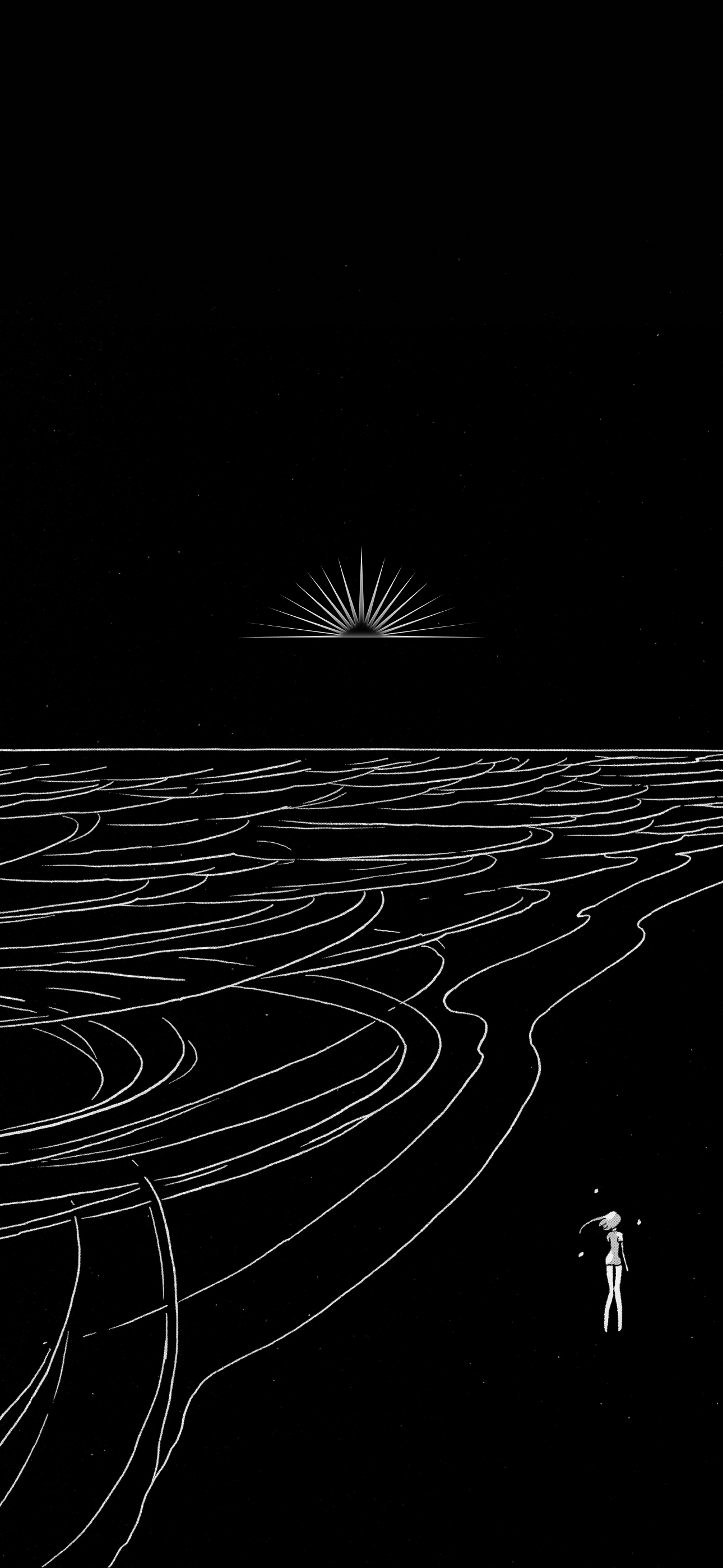 1290x2796 I made wallpaper based on sunspot!