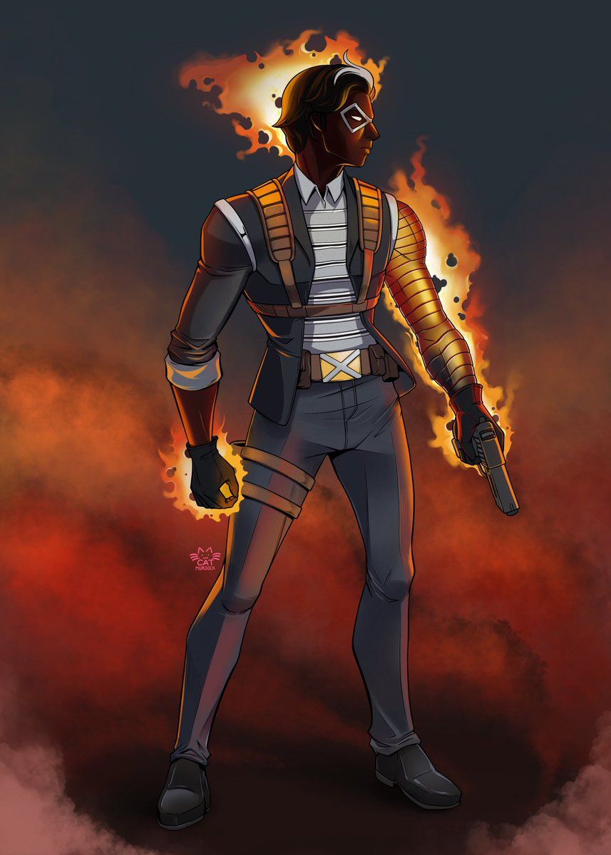 857x1200 MCOC MASH UP MONDAY ! Sunspot + Winter Soldier = Summer Soldier ☀️
