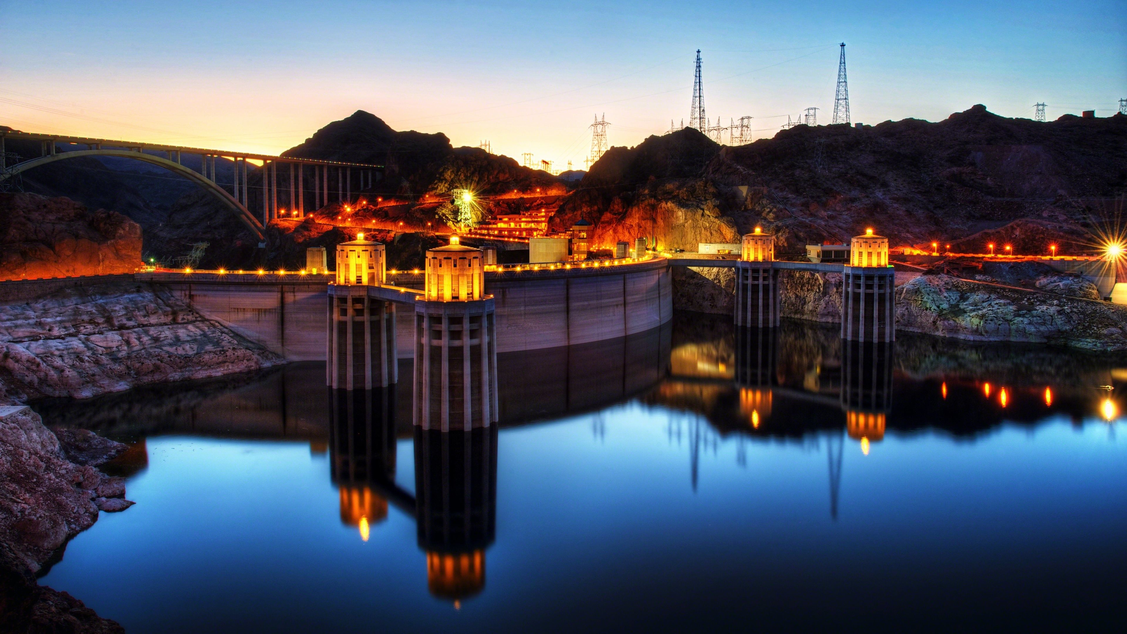 3840x2160 Lake Mead Wallpaper