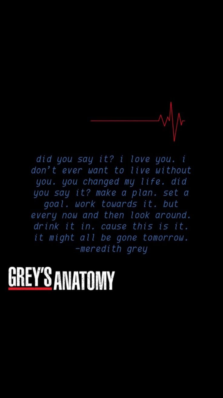 736x1309 Grey's Anatomy Quotes. Grays anatomy quotes, Best greys quotes, Greys anatomy frases