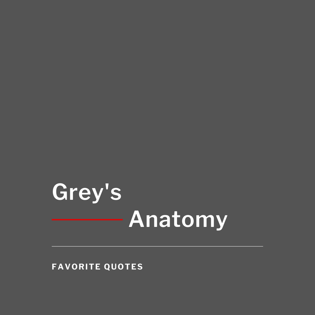 1080x1080 Grey's Anatomy: My favorite quotes from season 15