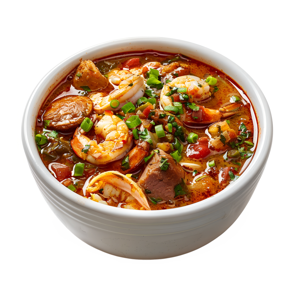 980x980 Spicy gumbo isolated on transparent background 52677200 PNG