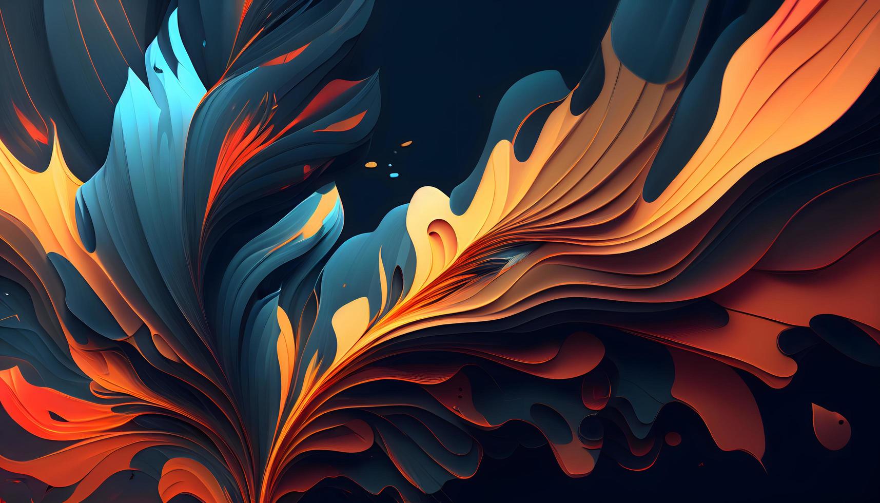 1715x980 Colorful abstract wallpaper modern background, ai generated