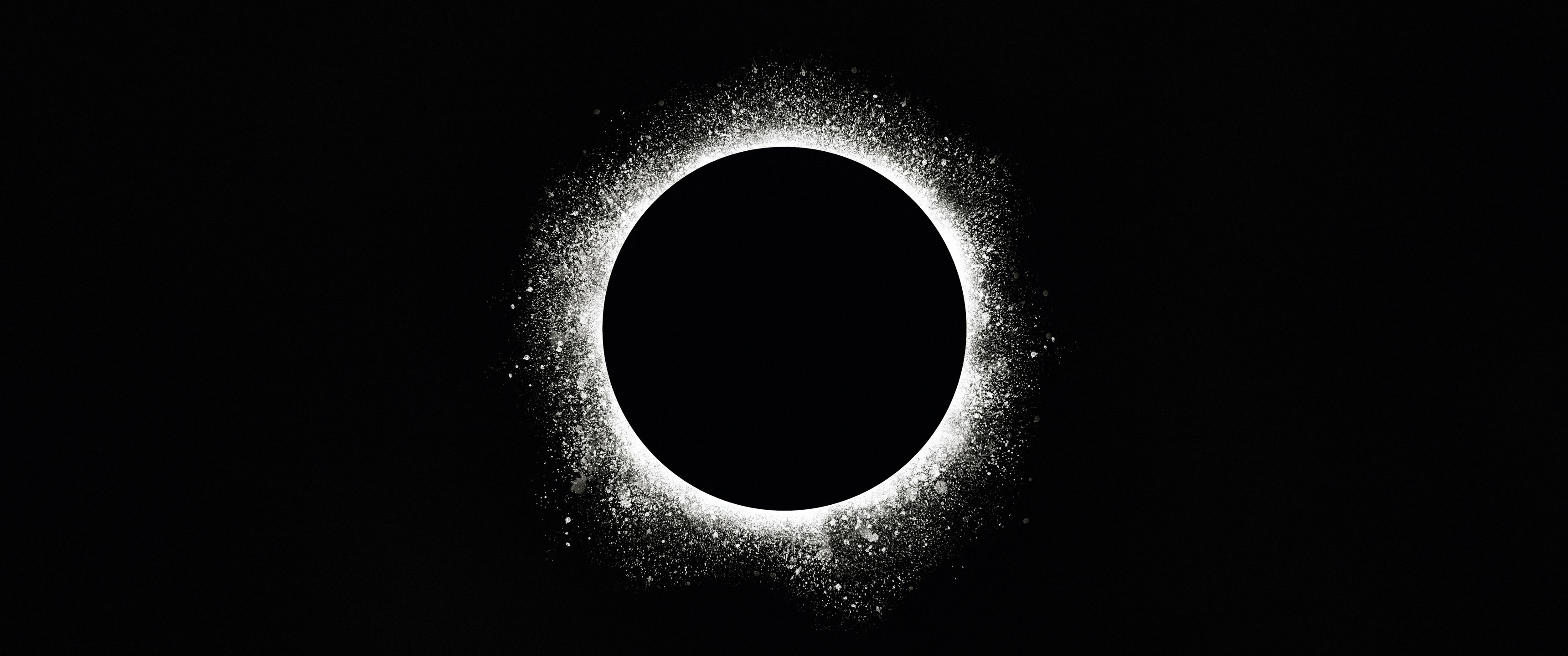 3440x1440 Eclipse Abstract 5k UltraWide Quad HD 1440P , HD 4k Wallpaper , Image, Background, Photos and Picture