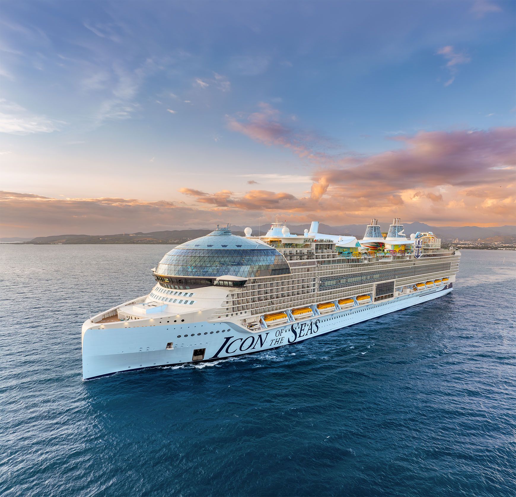 1740x1678 Icon of the Seas. Royal Caribbean. Royal Caribbean Cruises