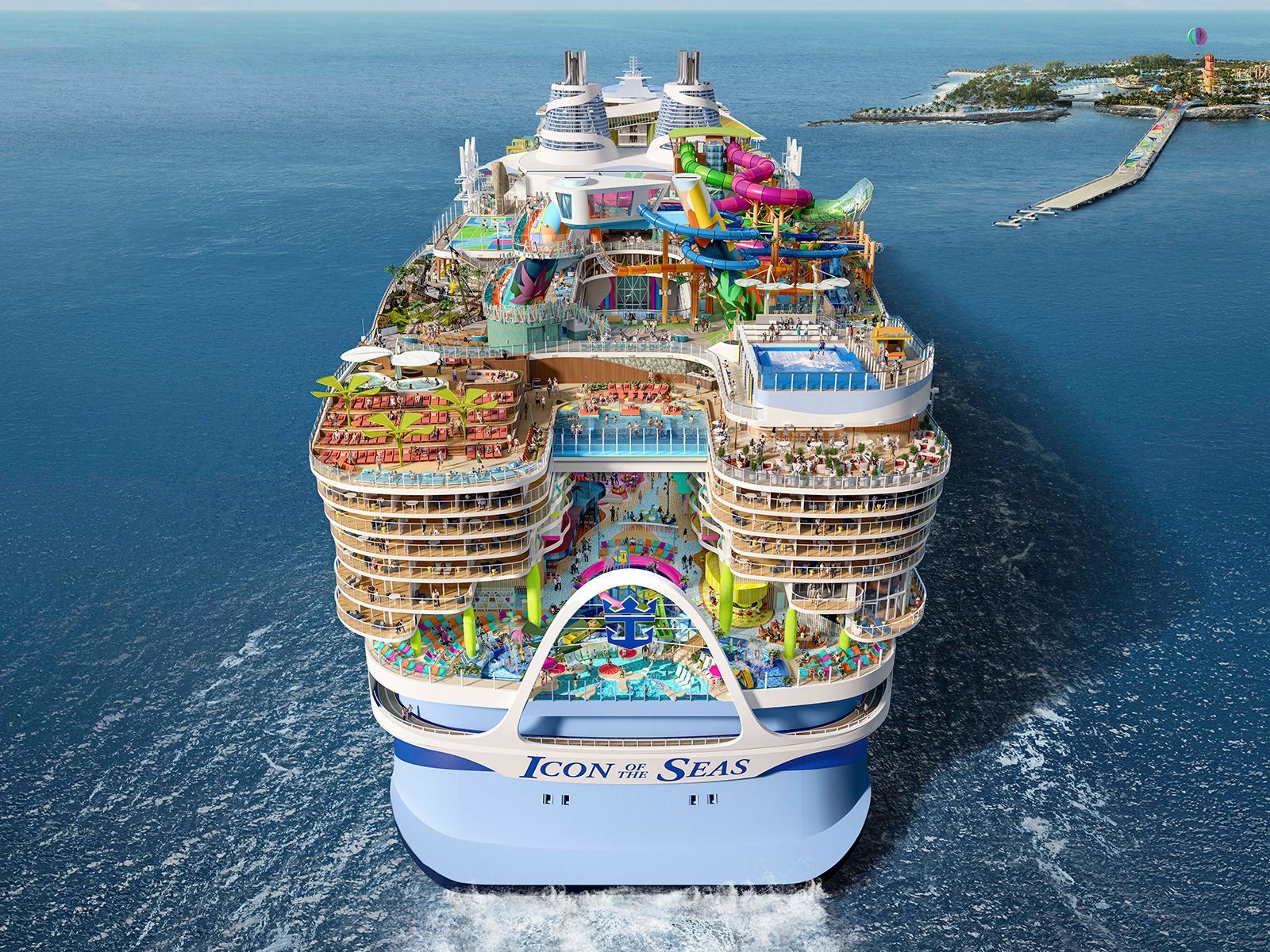 1600x1200 Icon Of The Seas Wallpaper