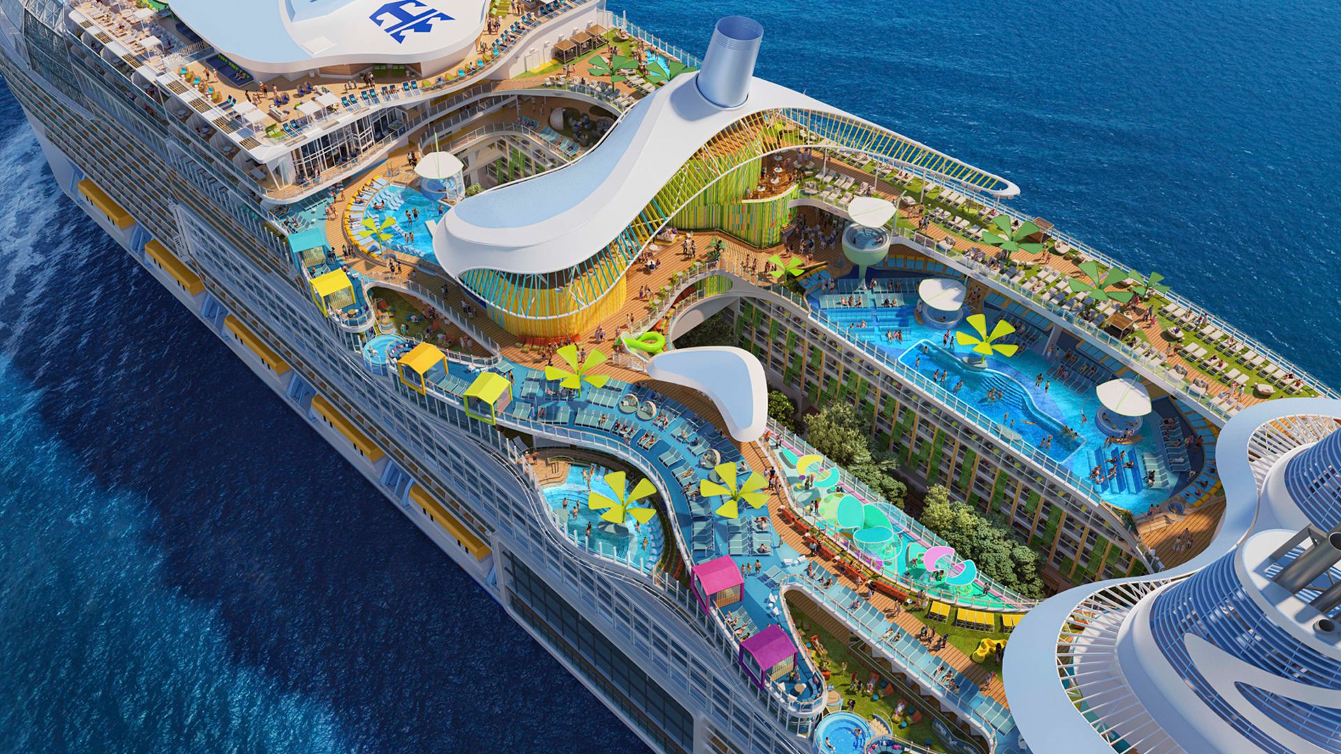 1920x1080 Royal Caribbean reveals 'Icon of the Seas, ' complete with 'largest water park at sea'