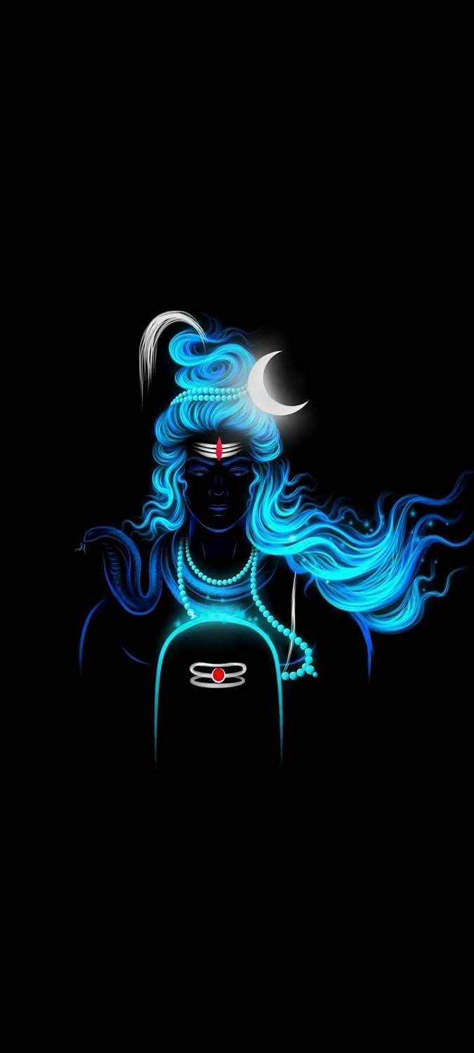 675x1500 Mahadev Phone 4k Wallpaper