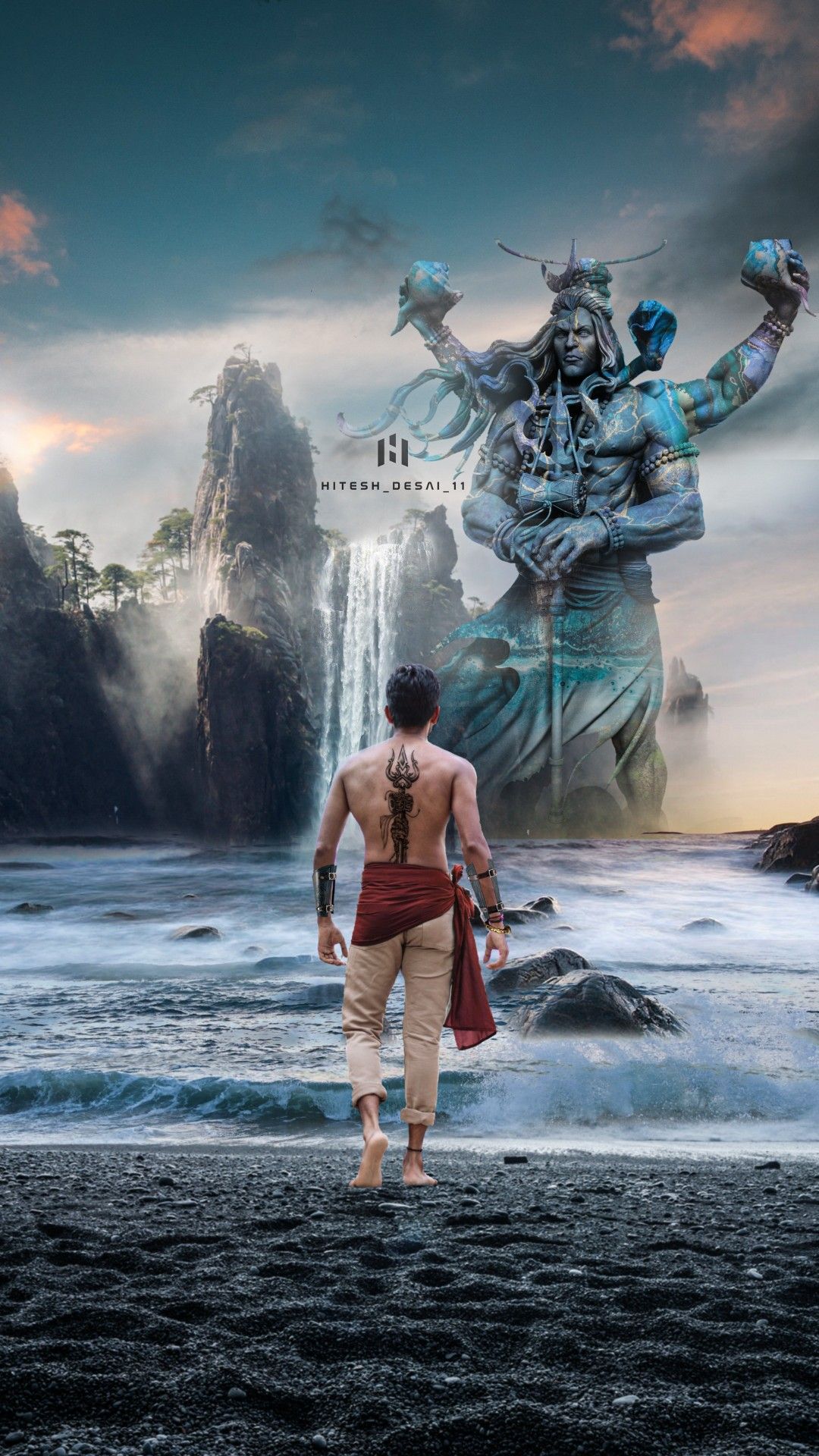 1080x1920 Mahadev Phone Wallpaper