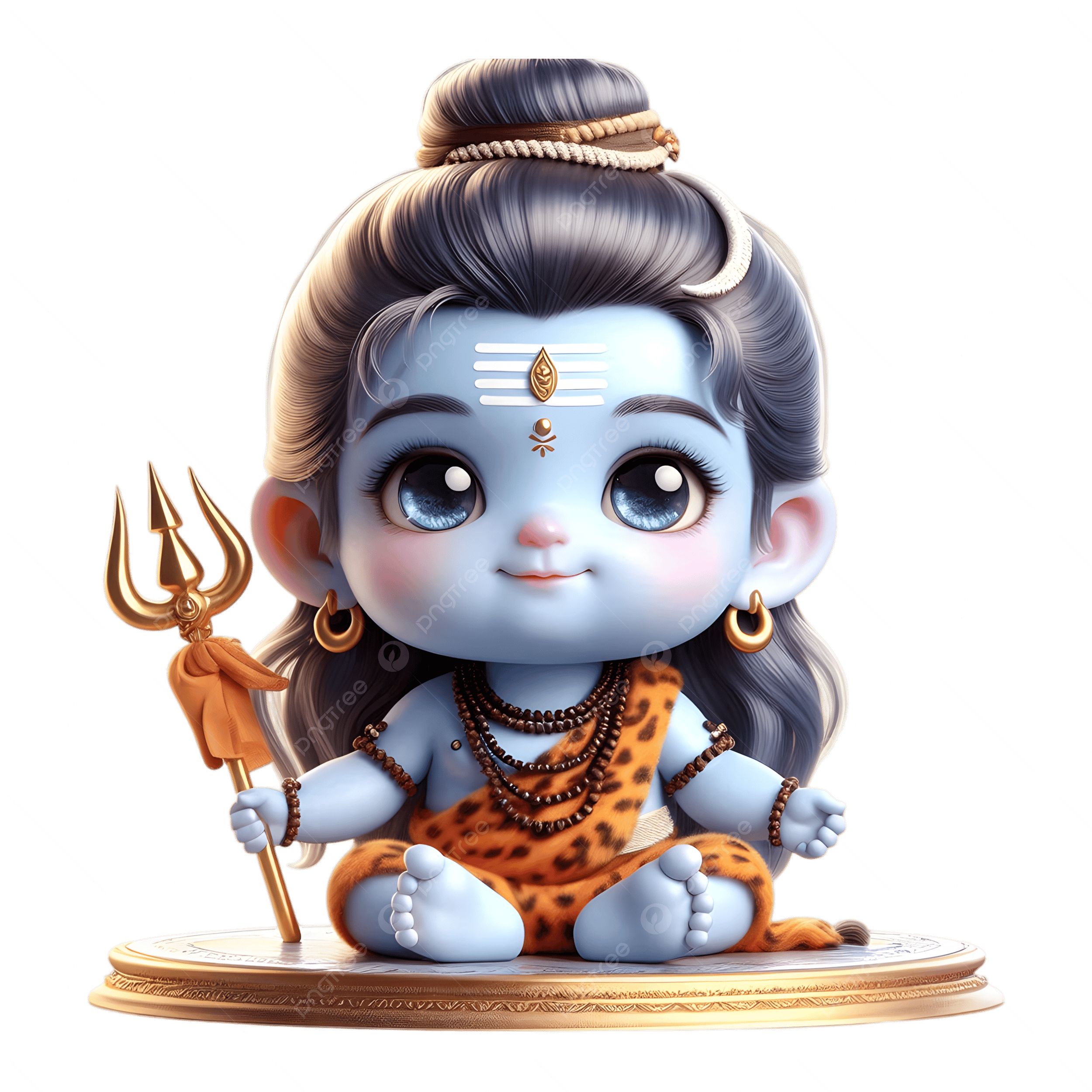 2500x2500 Cute Clipart Of Little Shiva Mahadev, Mahadev, Shiva, Shivratri PNG Transparent Image and Clipart for Free Download