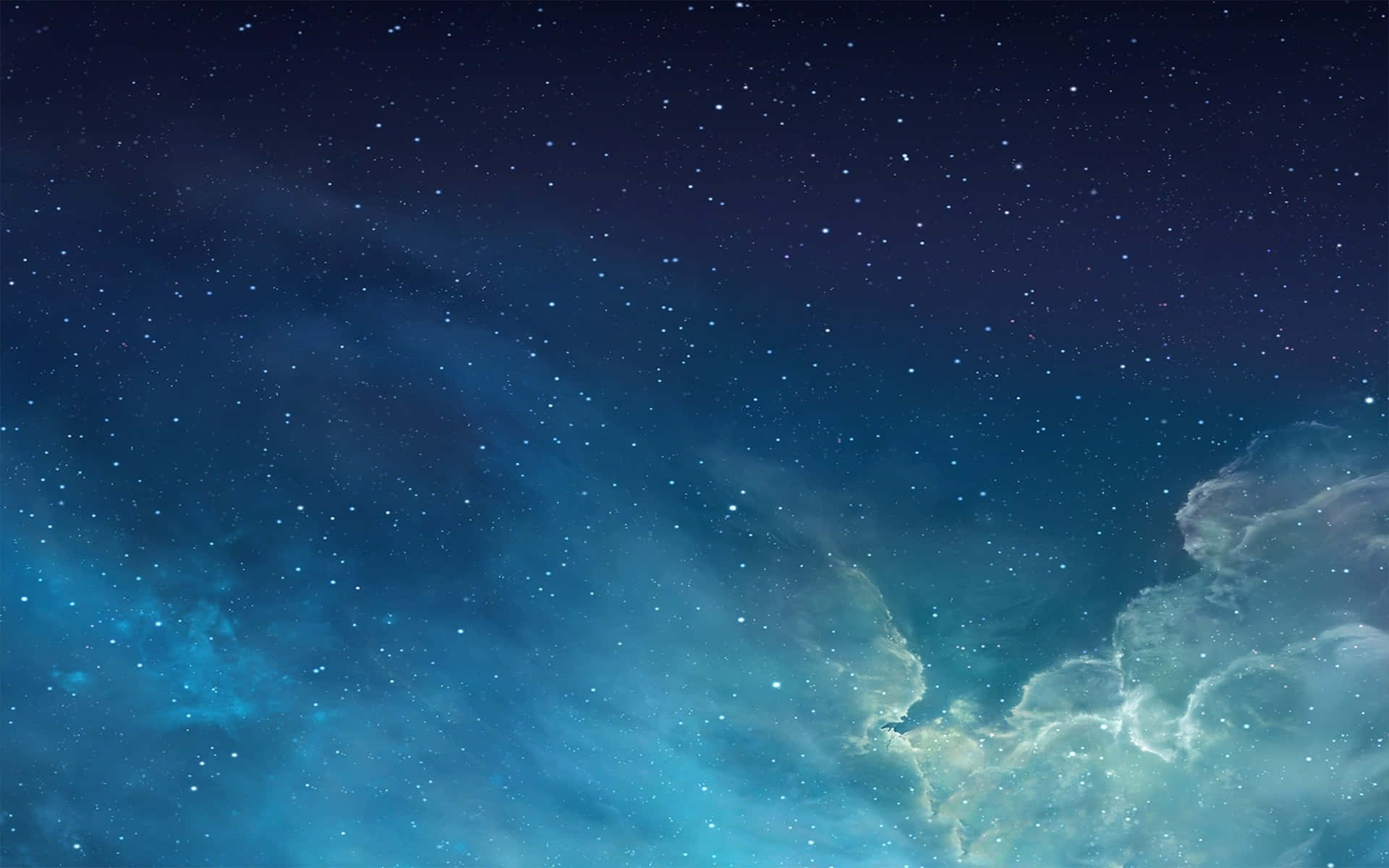 1920x1200 Download Pastel Blue Aesthetic Night Sky Wallpaper
