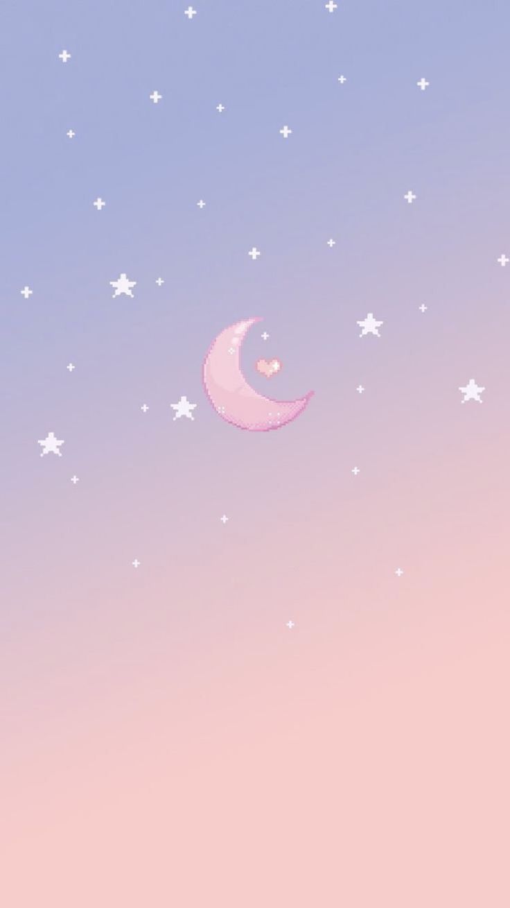 736x1309 Night Sky Pixel Wallpaper