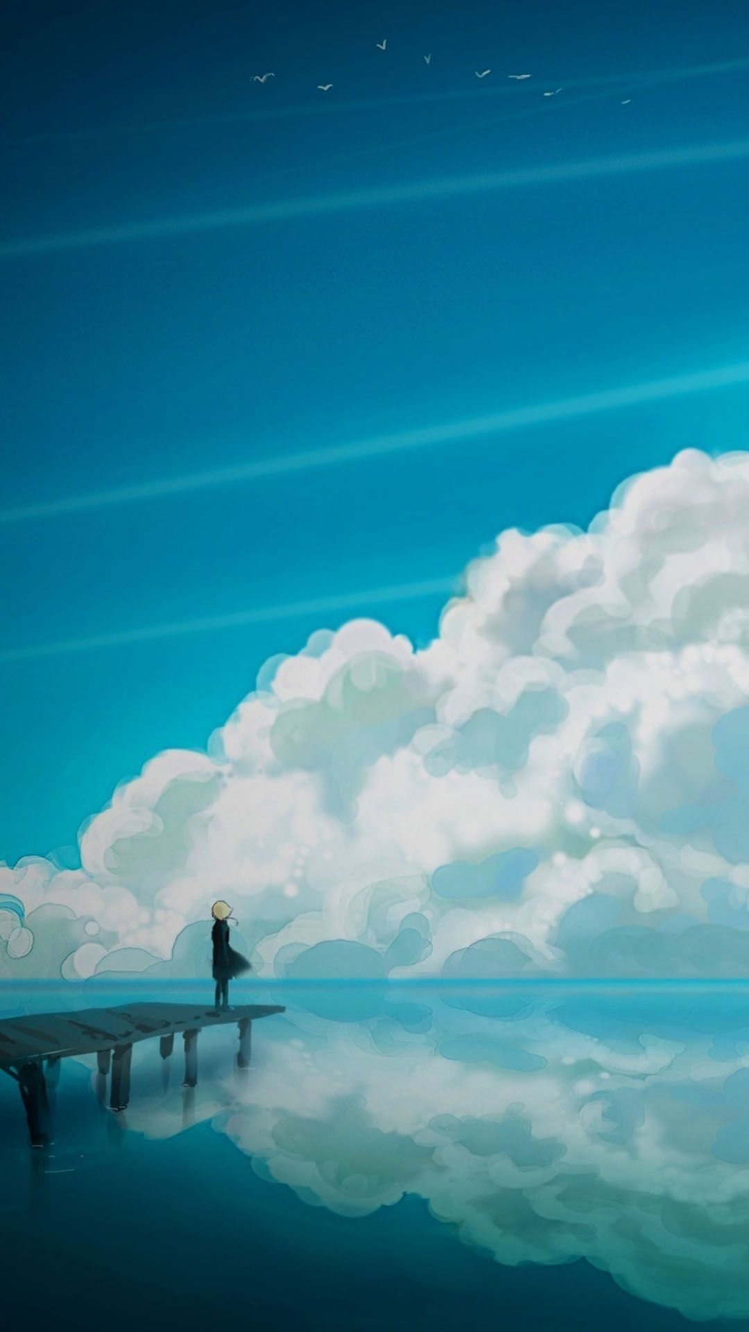 1080x1920 Anime Calm Wallpaper