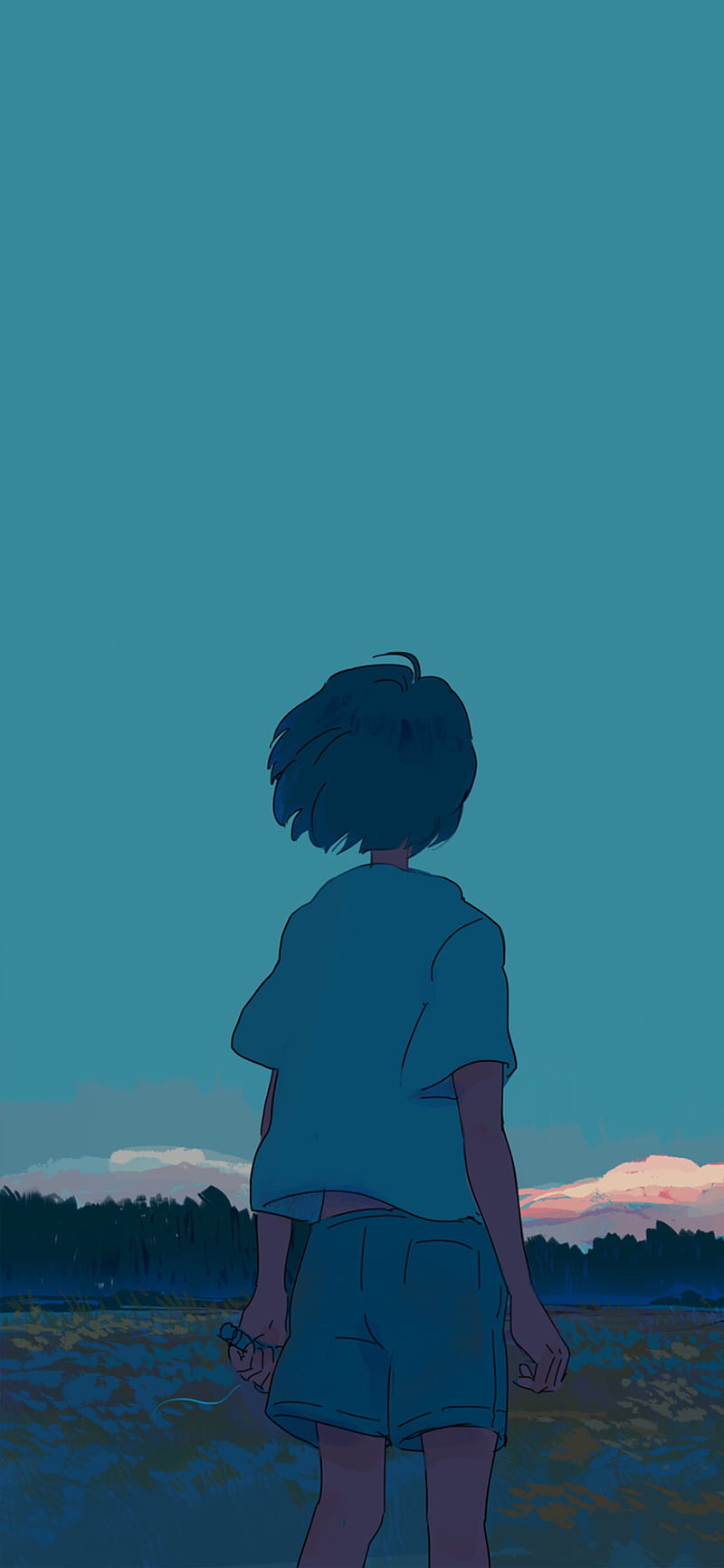 800x1732 HD anime wallpaper