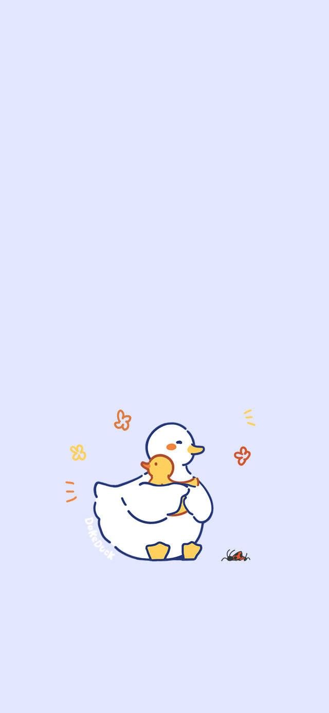 640x1386 鸭鸭壁纸