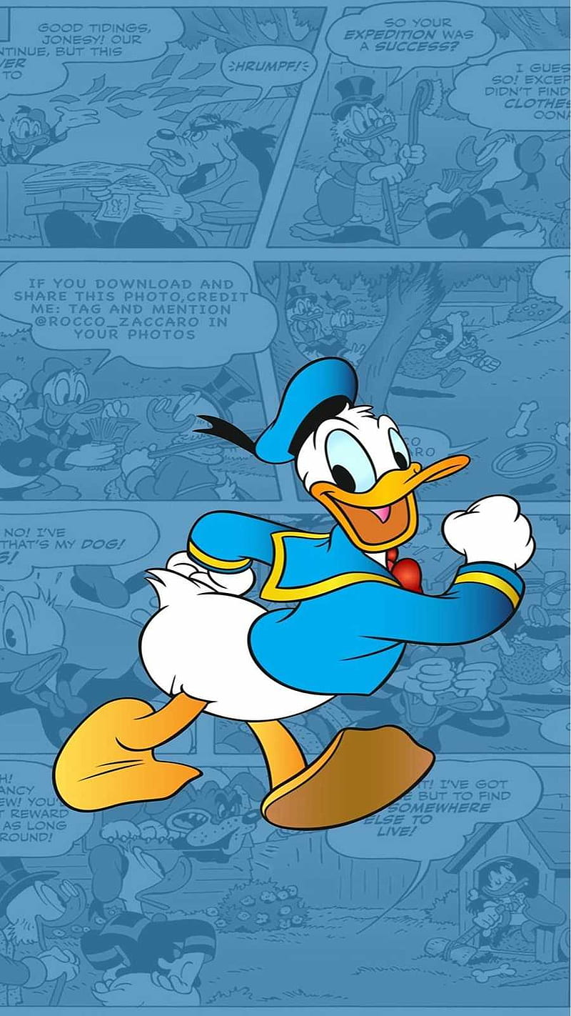 800x1422 HD vintage donald duck wallpaper