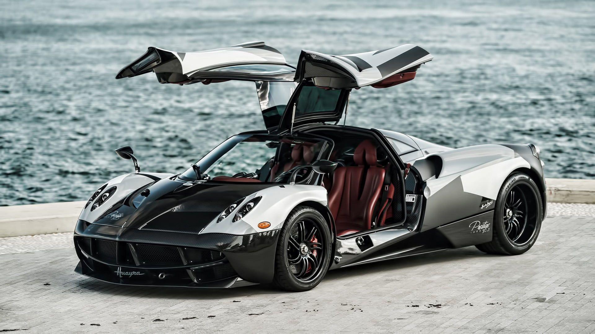 1920x1080 Gray sports car, car, Pagani Huayra HD wallpaper