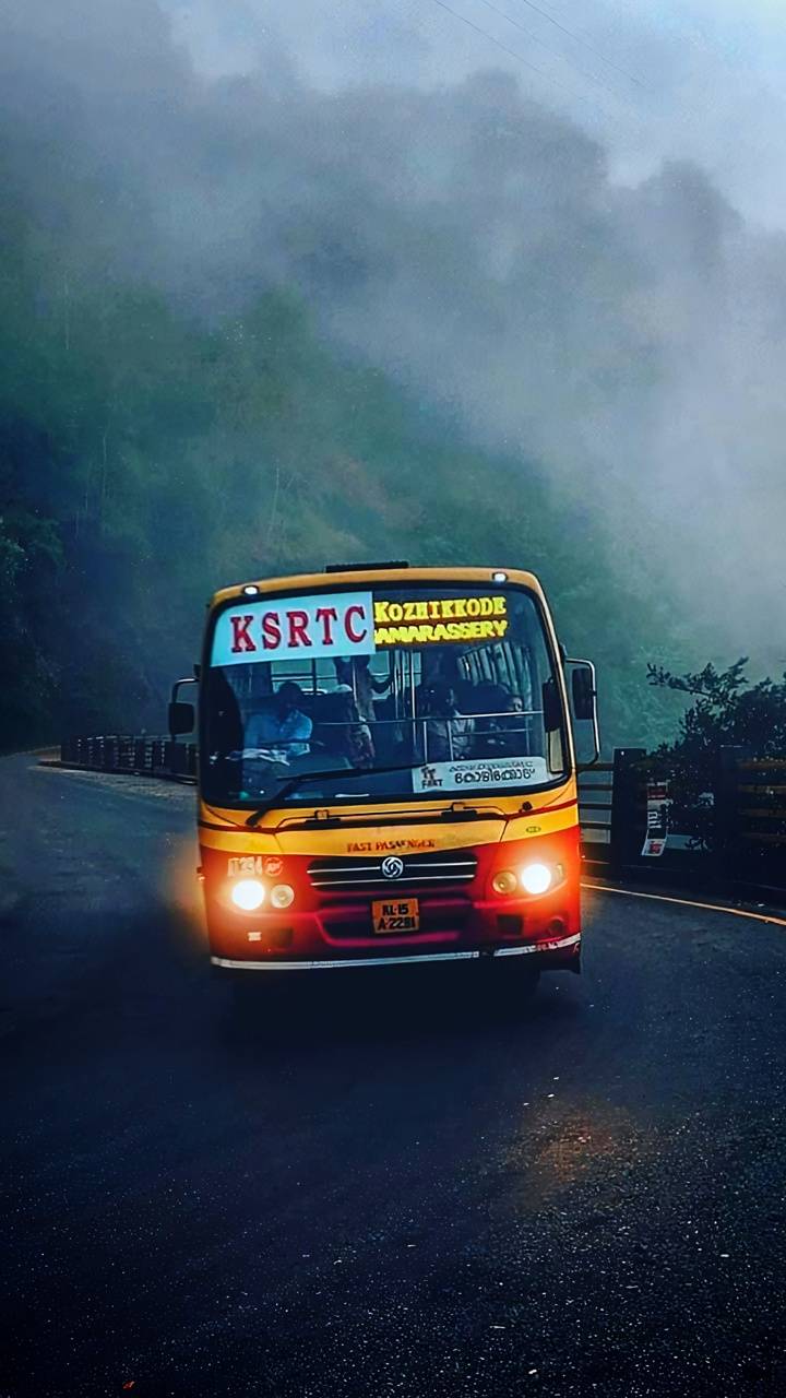 720x1280 KSRTC Bus Wallpaper