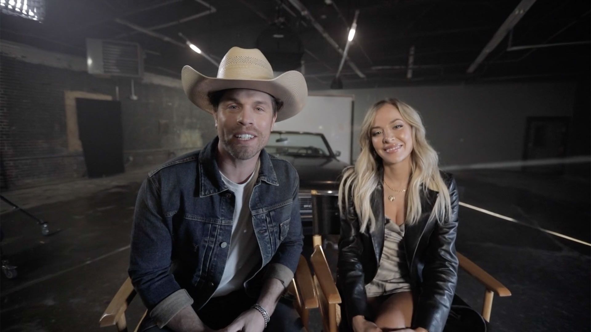 1920x1080 BTS of Dustin Lynch and Mackenzie Porter's New Music Video