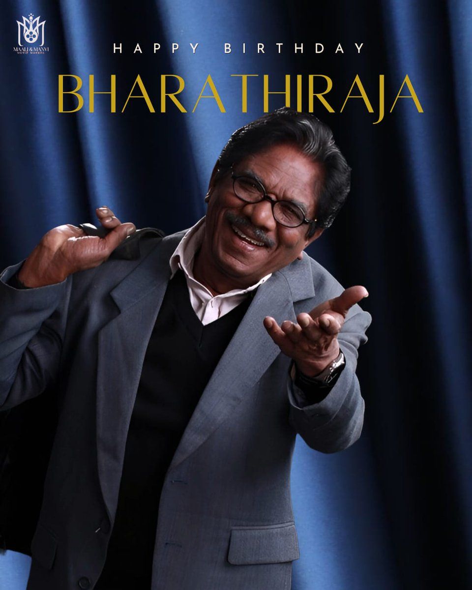 960x1200 Wishing the legendary director, lyakkunar Imayam #Bharathiraja sir a very Happy Birthday !!! #maaliandmanvimovie #happybirthdaybharathiraja @offBharathiraja