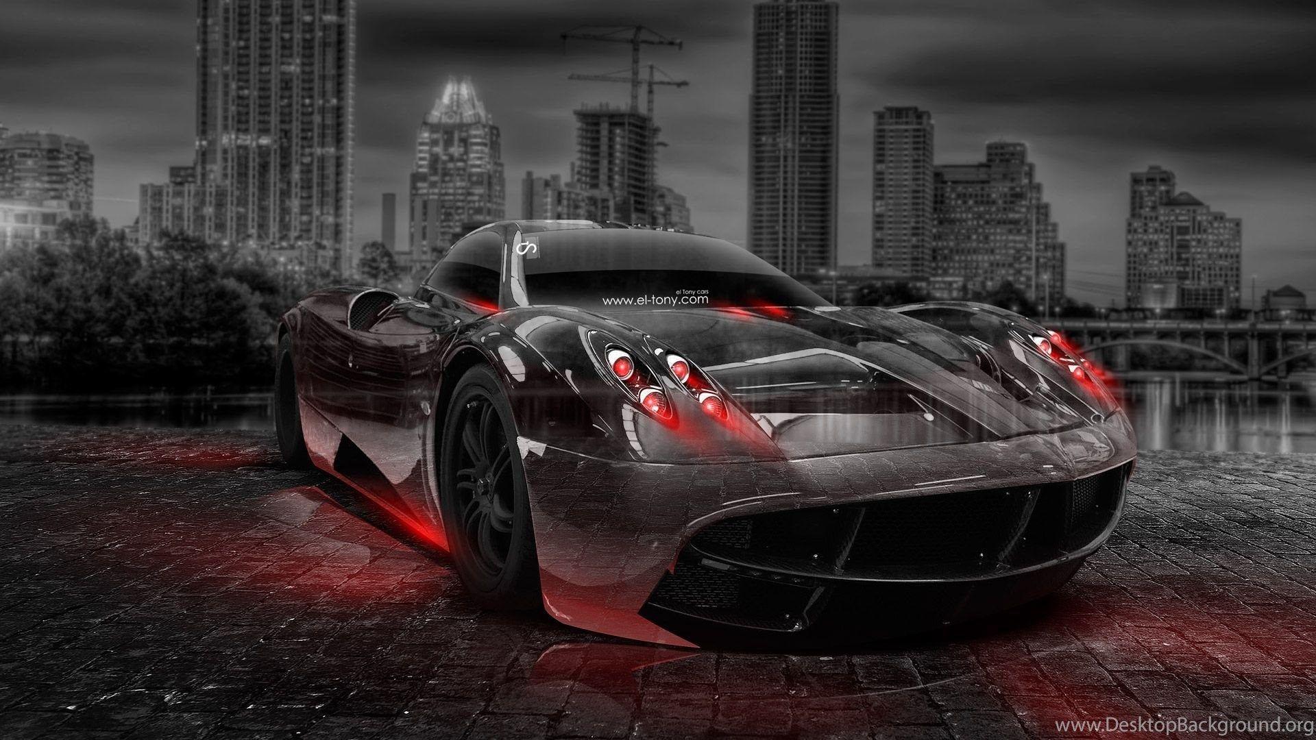 1920x1080 Pagani Huayra HD Wallpaper Black Desktop Background